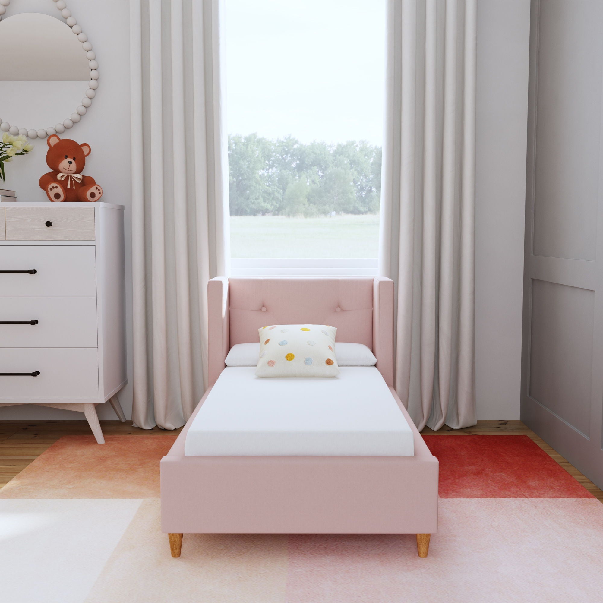 Bri - Toddler Bed - Pink - Image 3
