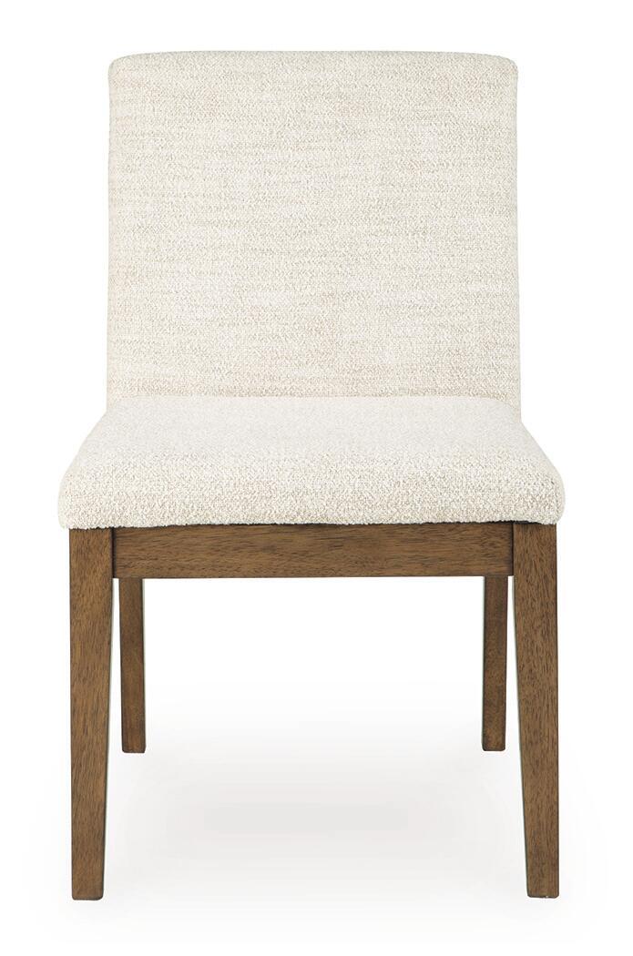 Marxmore - Dining Upholstered Side Chair (Set of 2) - Beige / Brown - Image 3