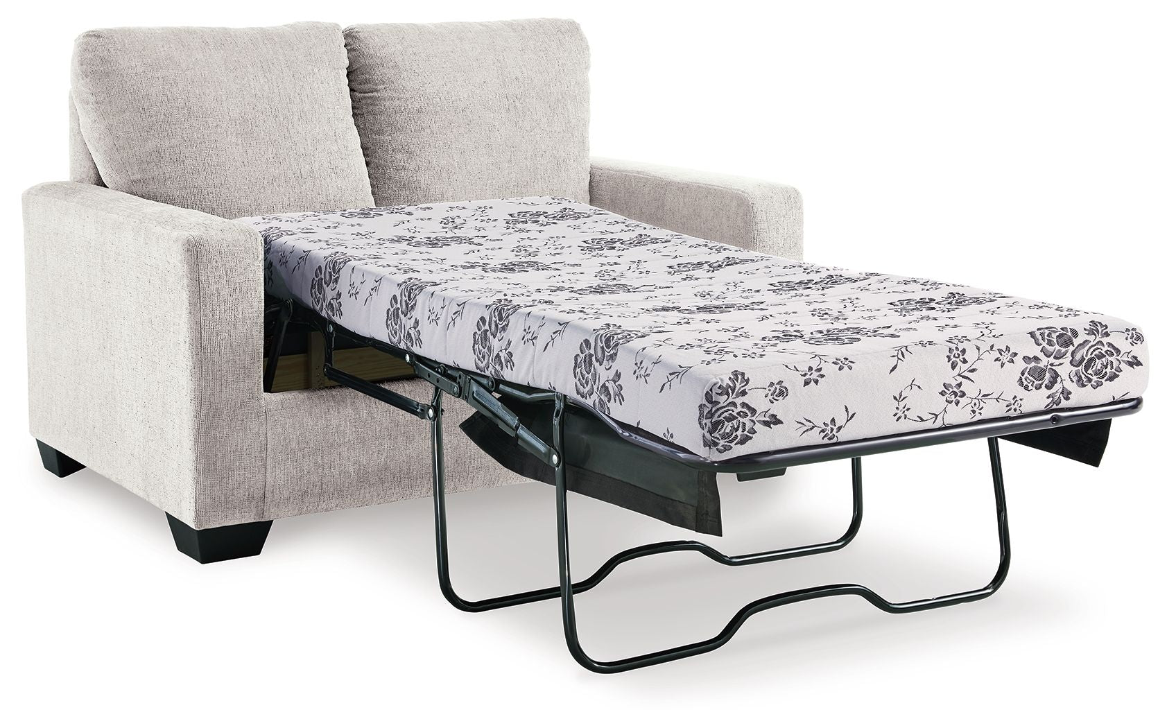 Rannis - Twin Sofa Sleeper - Fabric - Snow - Image 3