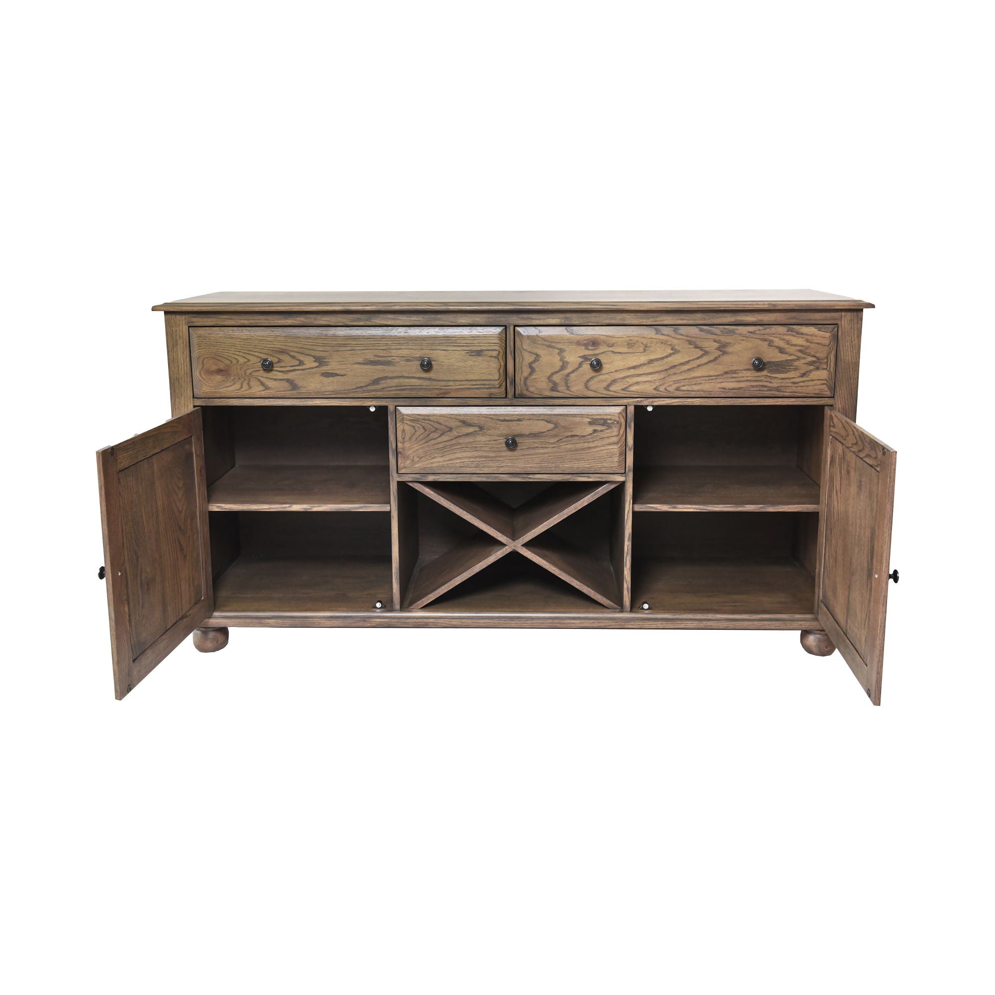Colonial Oak - Sideboard - Weathered Chestnut - Image 3