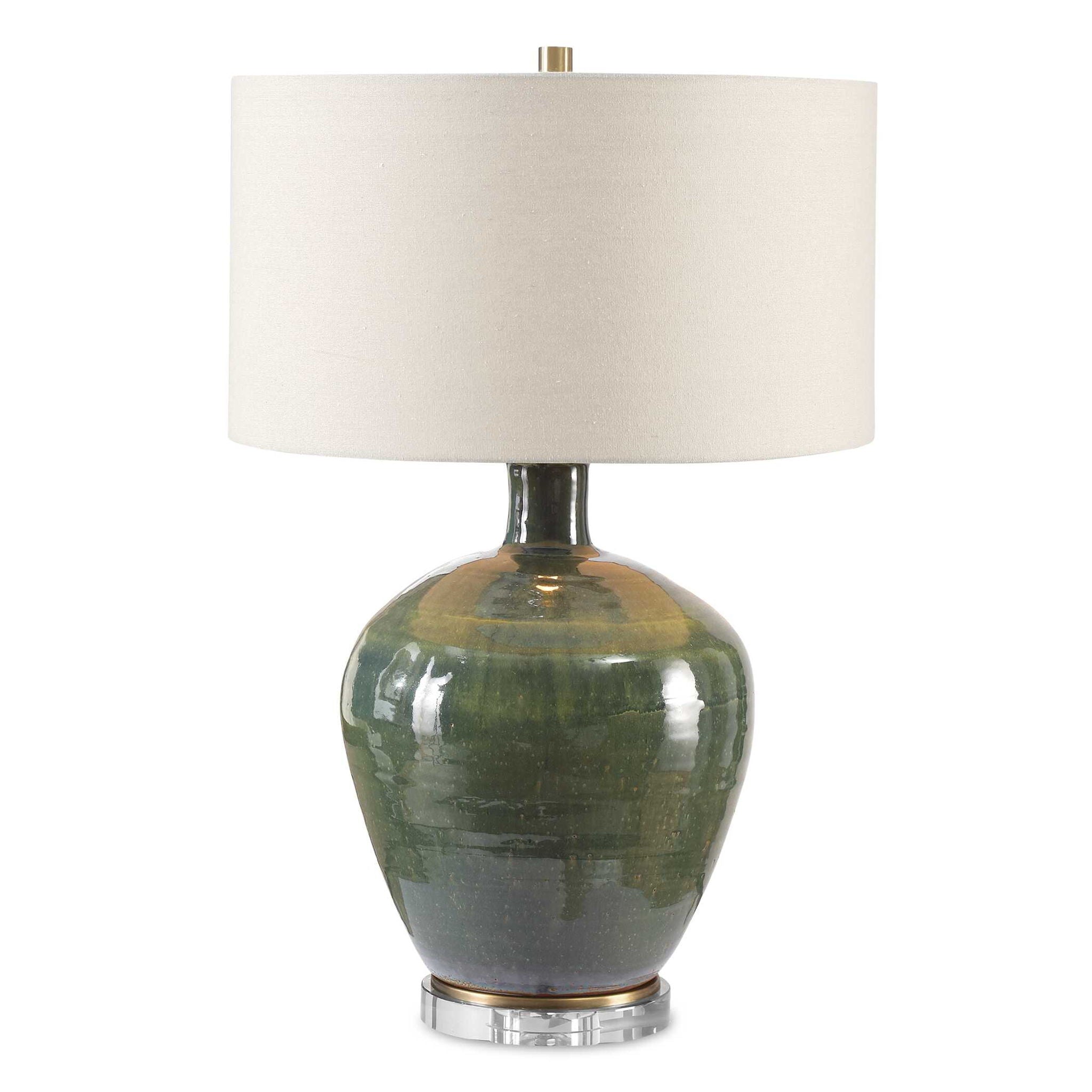 Elva - Table Lamp - Emerald - Image 1