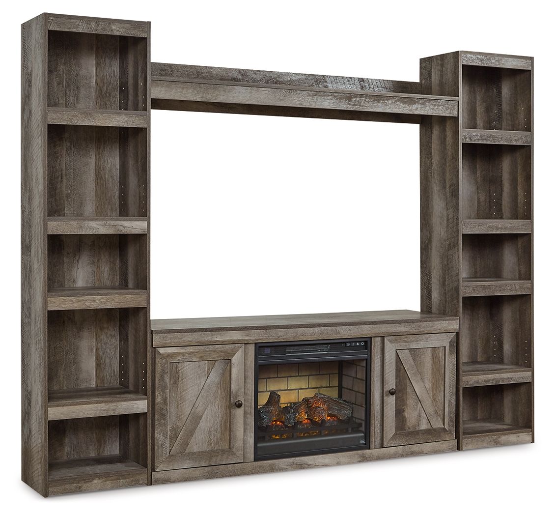 Wynnlow – Entertainment Center With 60″ TV Stand