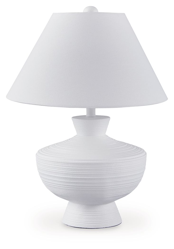Harelwood - Poly Table Lamp - White - Image 1