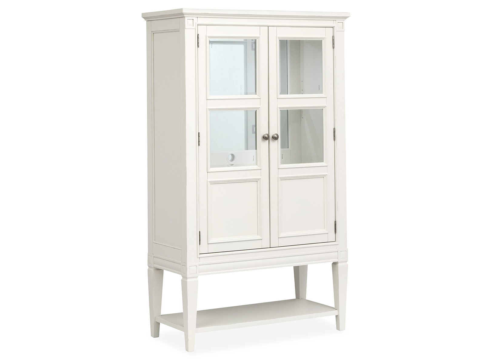 Willowbrook – Display Cabinet – Egg Shell White