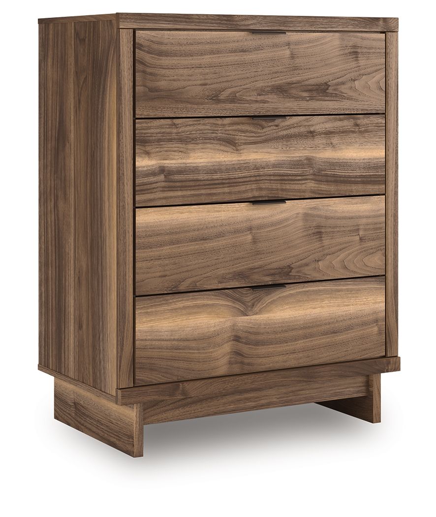 Chirason – Four Drawer Chest – Brown