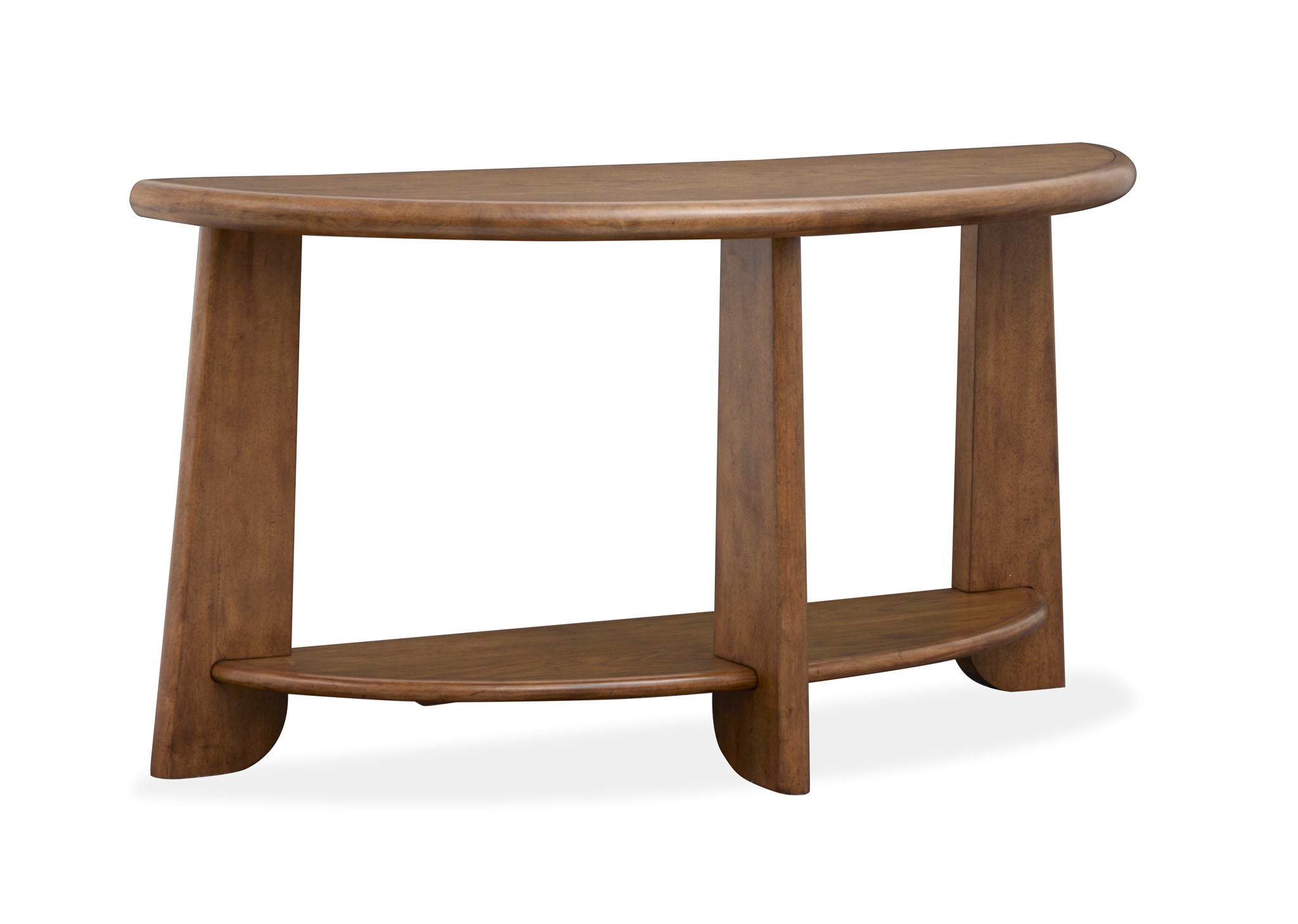 Tanner – Demilune Sofa Table – Tawny Brown