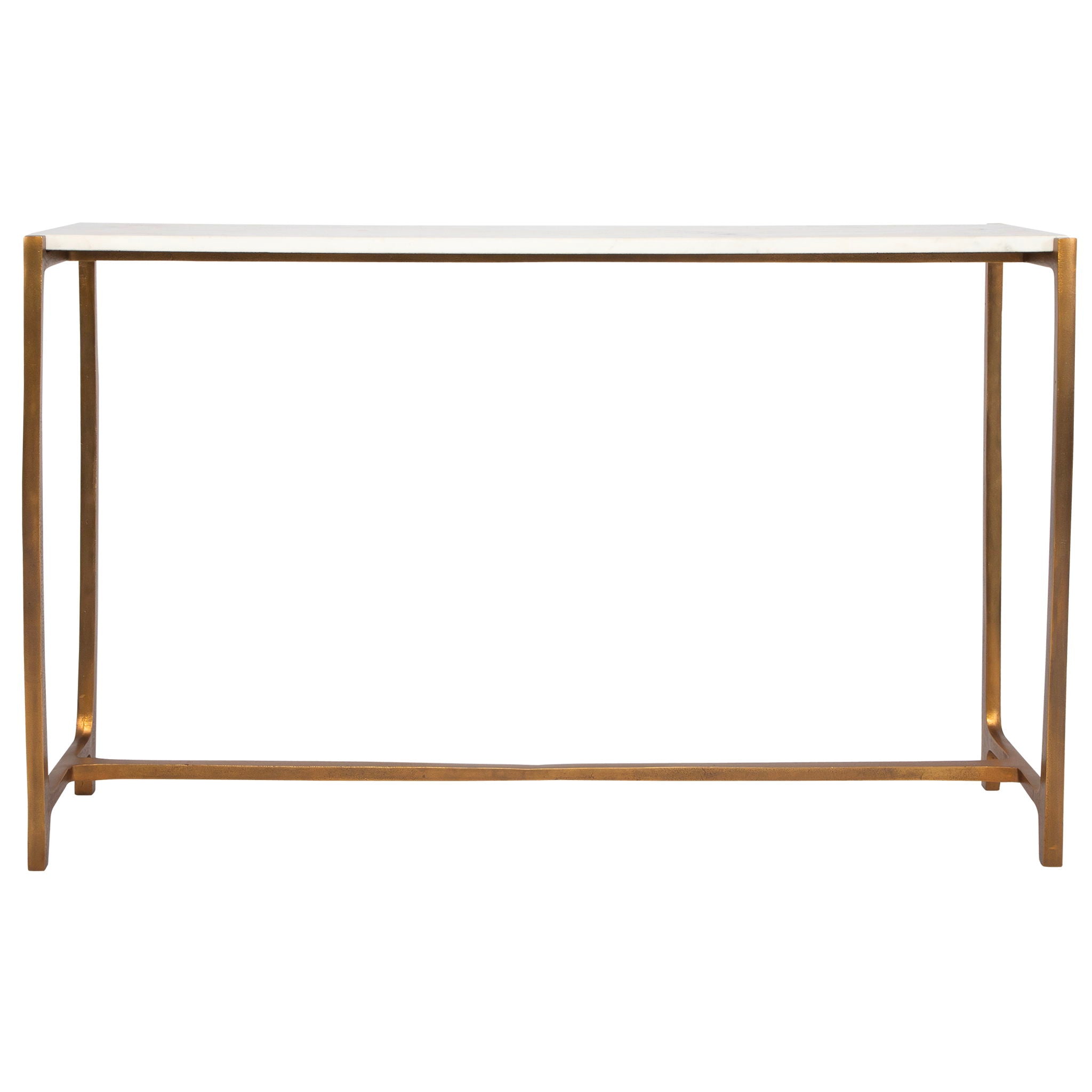 Affinity – Marble Console Table – White