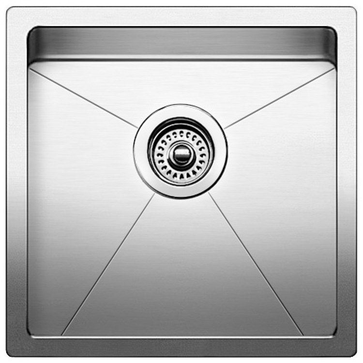 Bar Sink Cuvee R15 17 x 17 Inch 1 Bowls Polished Satin Undermount - Image 1