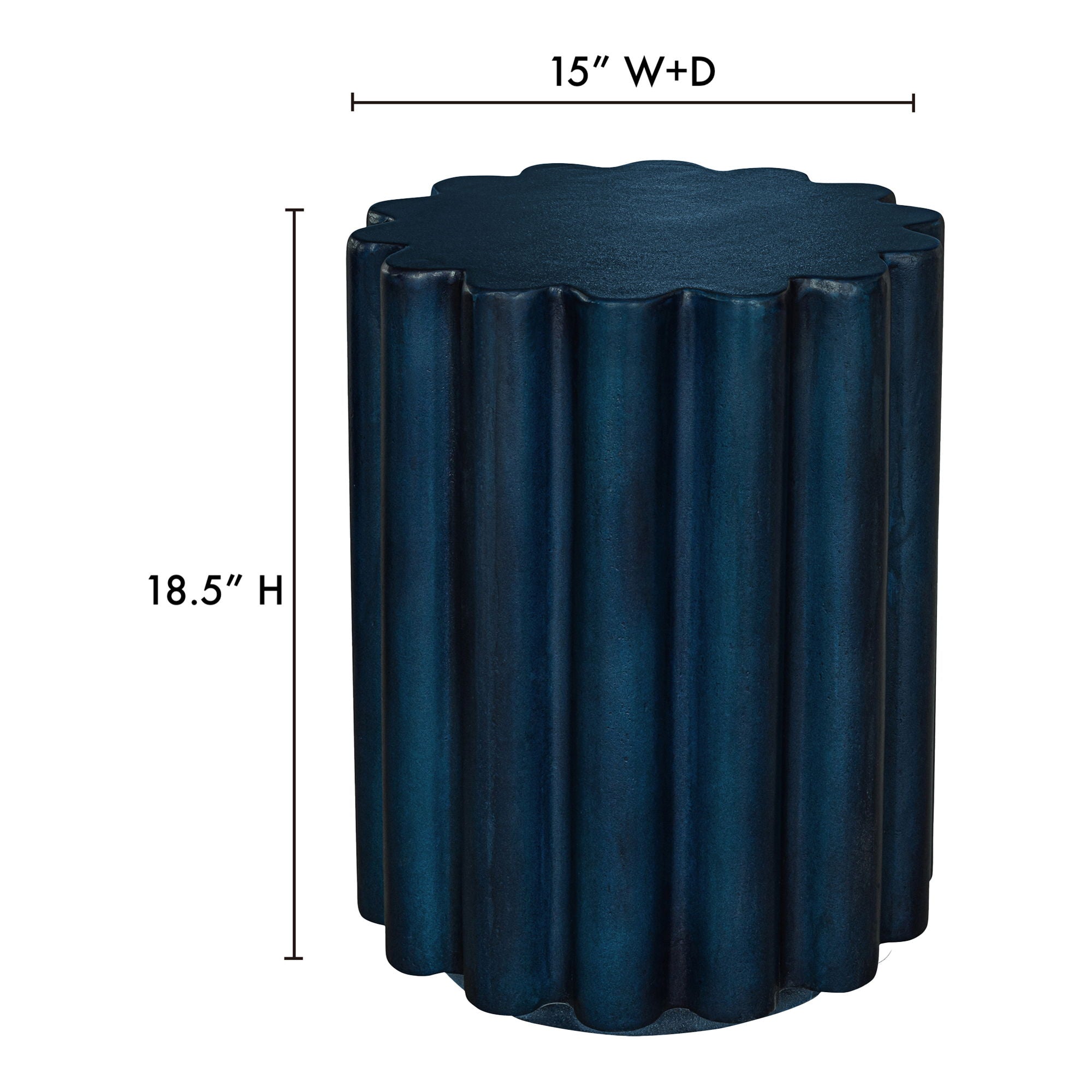 Taffy - Accent Table - Blue - Image 3