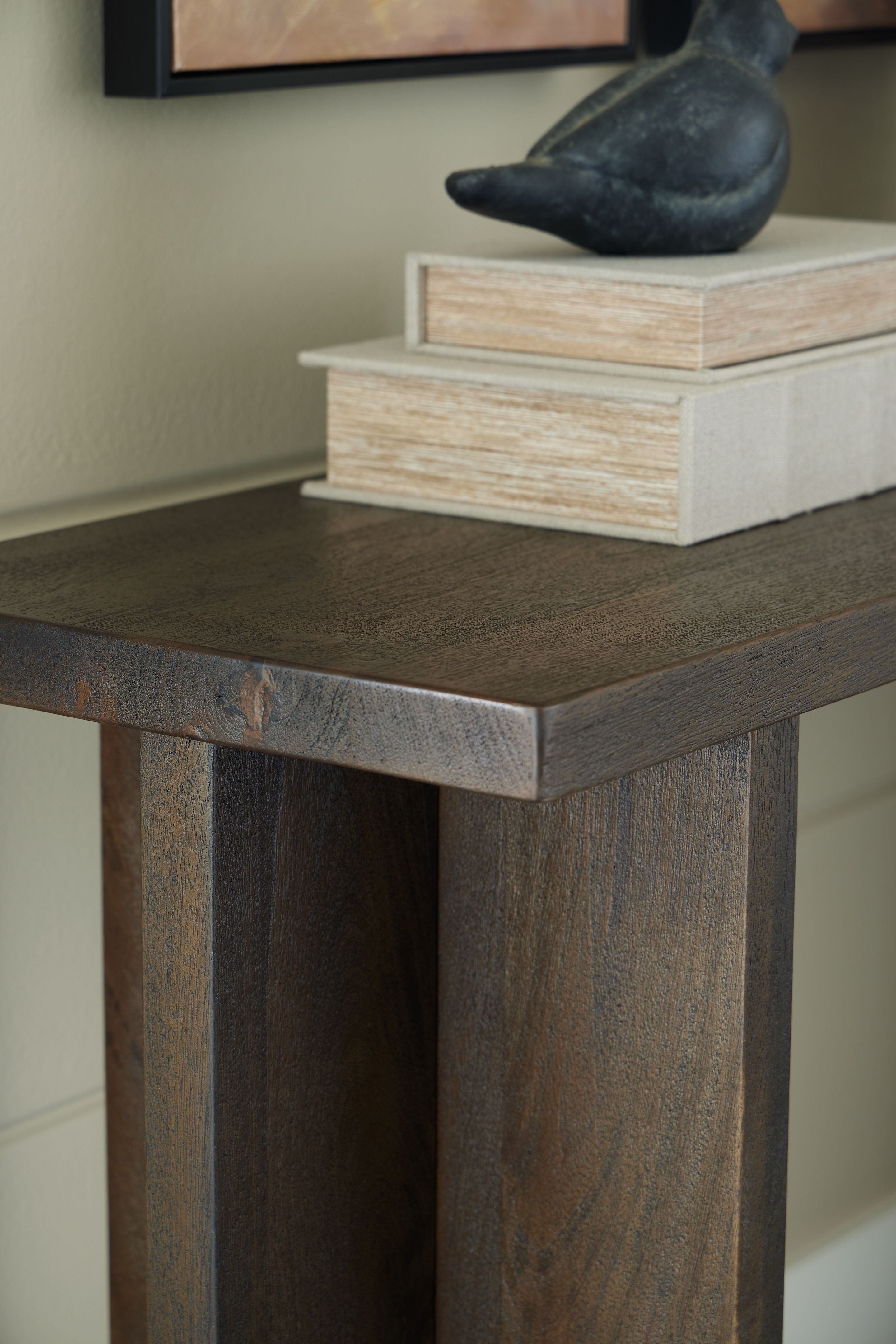 Jalenry - Console Sofa Table - Grayish Brown - Image 2