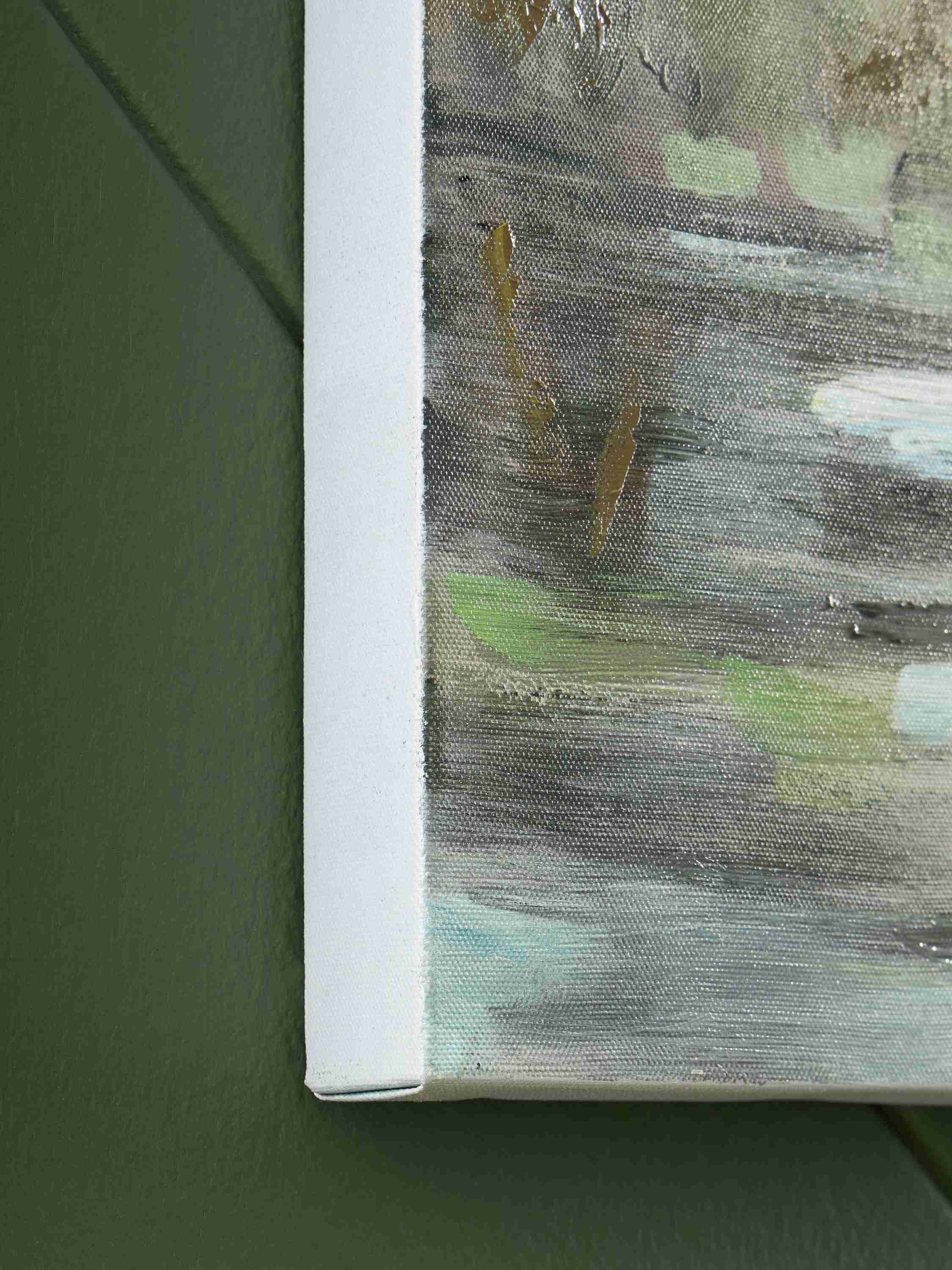 Evermaddick - Wall Art - Green / Gray / White - Image 3