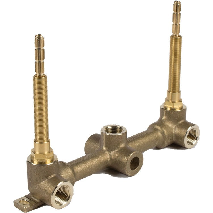 Rough-In Valve Vessel Wall Mount Faucet 8 Inch Spread