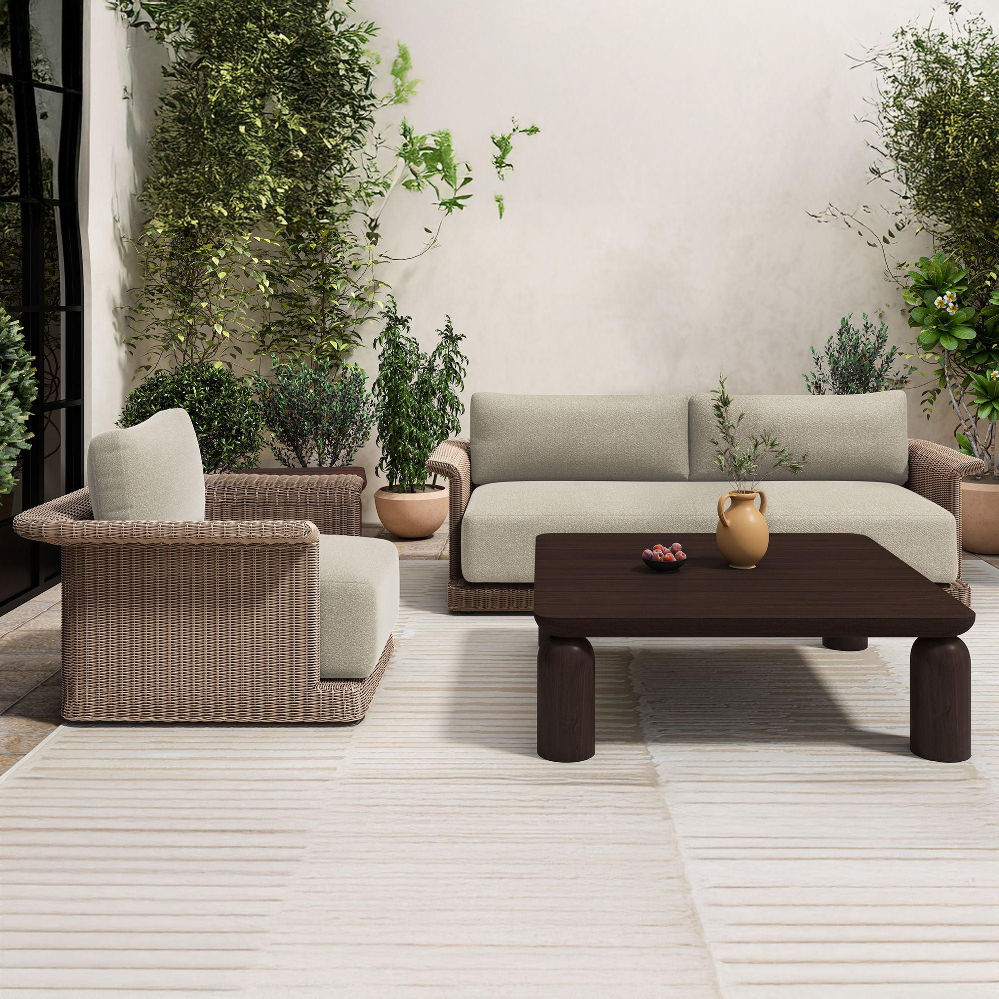 Meredith - Sofa - Beige - Image 2