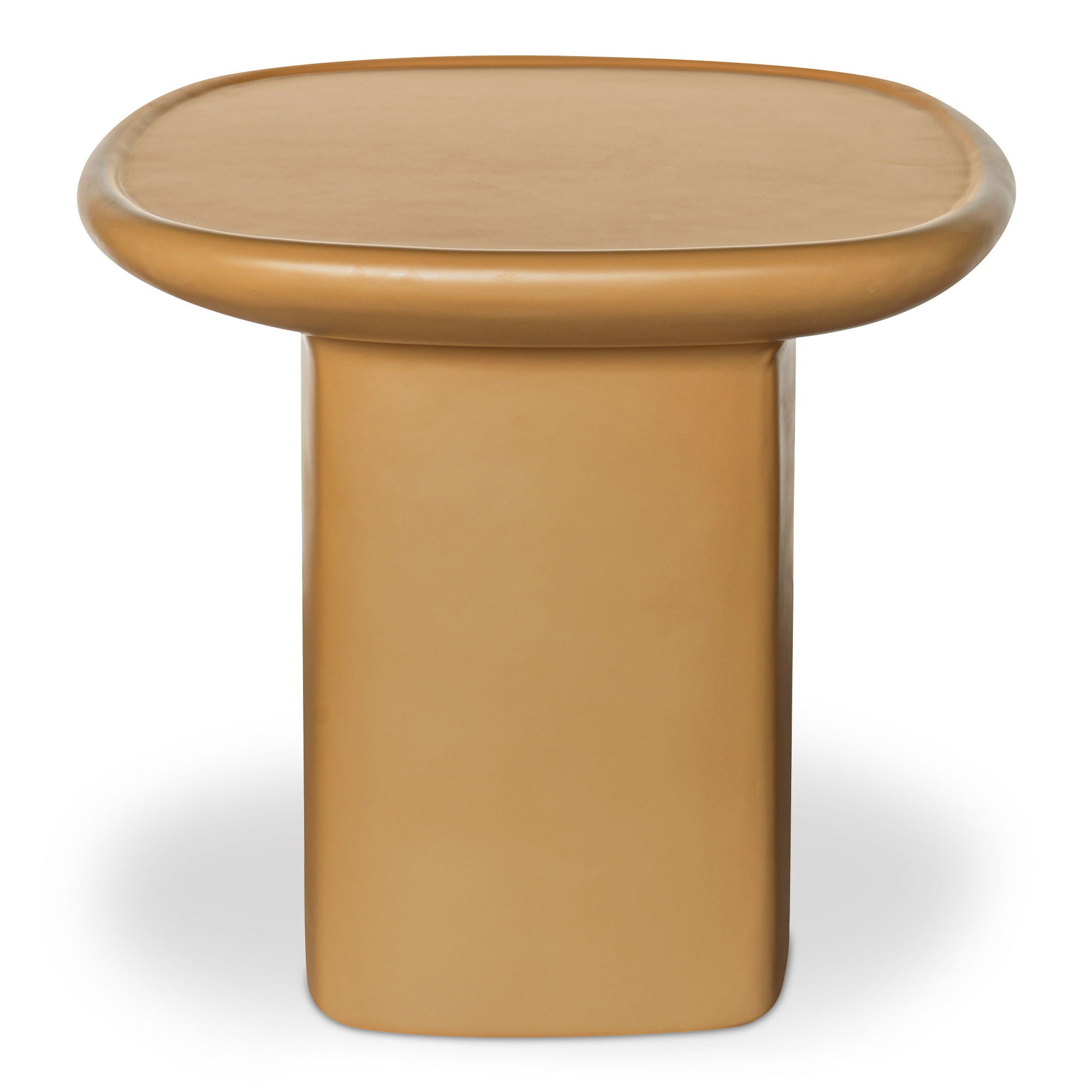 Manon - Outdoor Side Table - Deep Yellow - Image 1