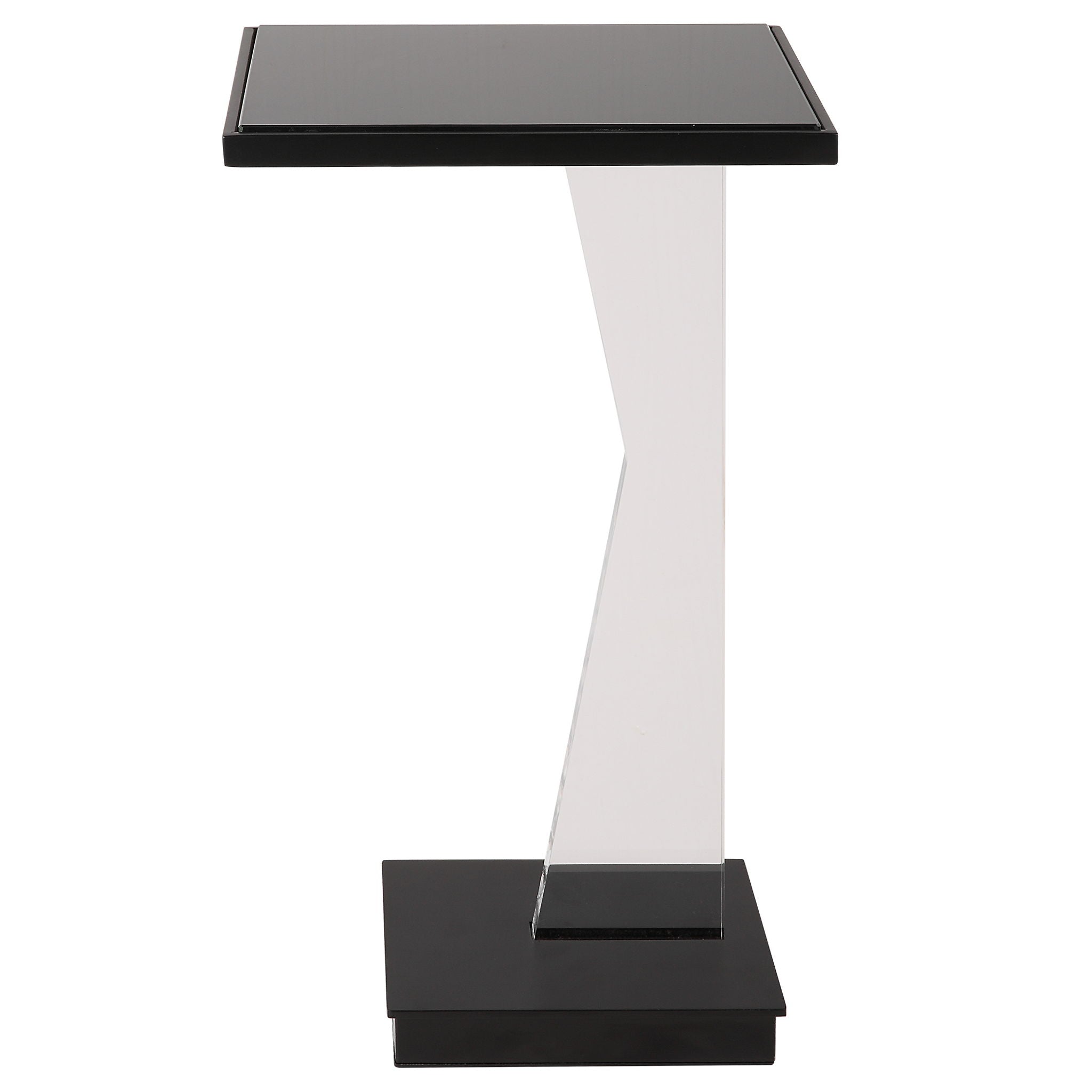 Angle – Contemporary Accent Table – Black