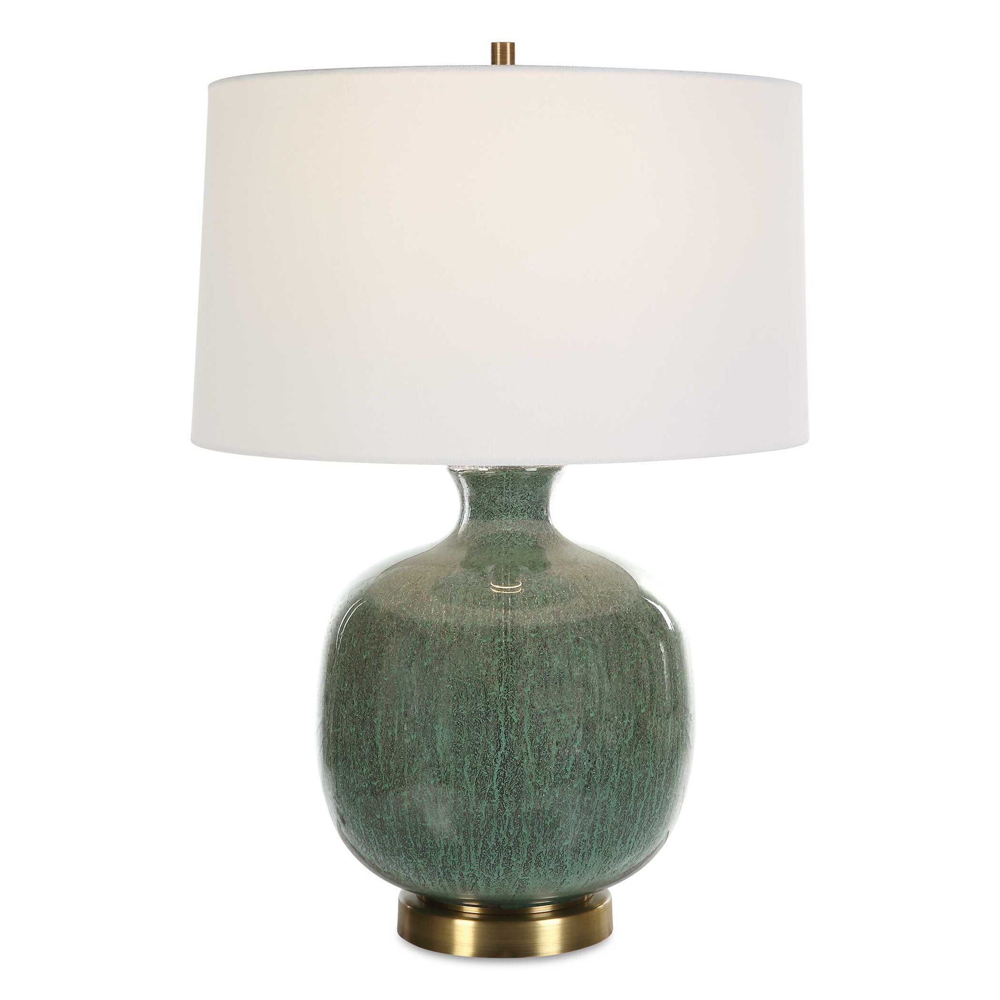Nataly - Table Lamp - Aged Green - Image 1