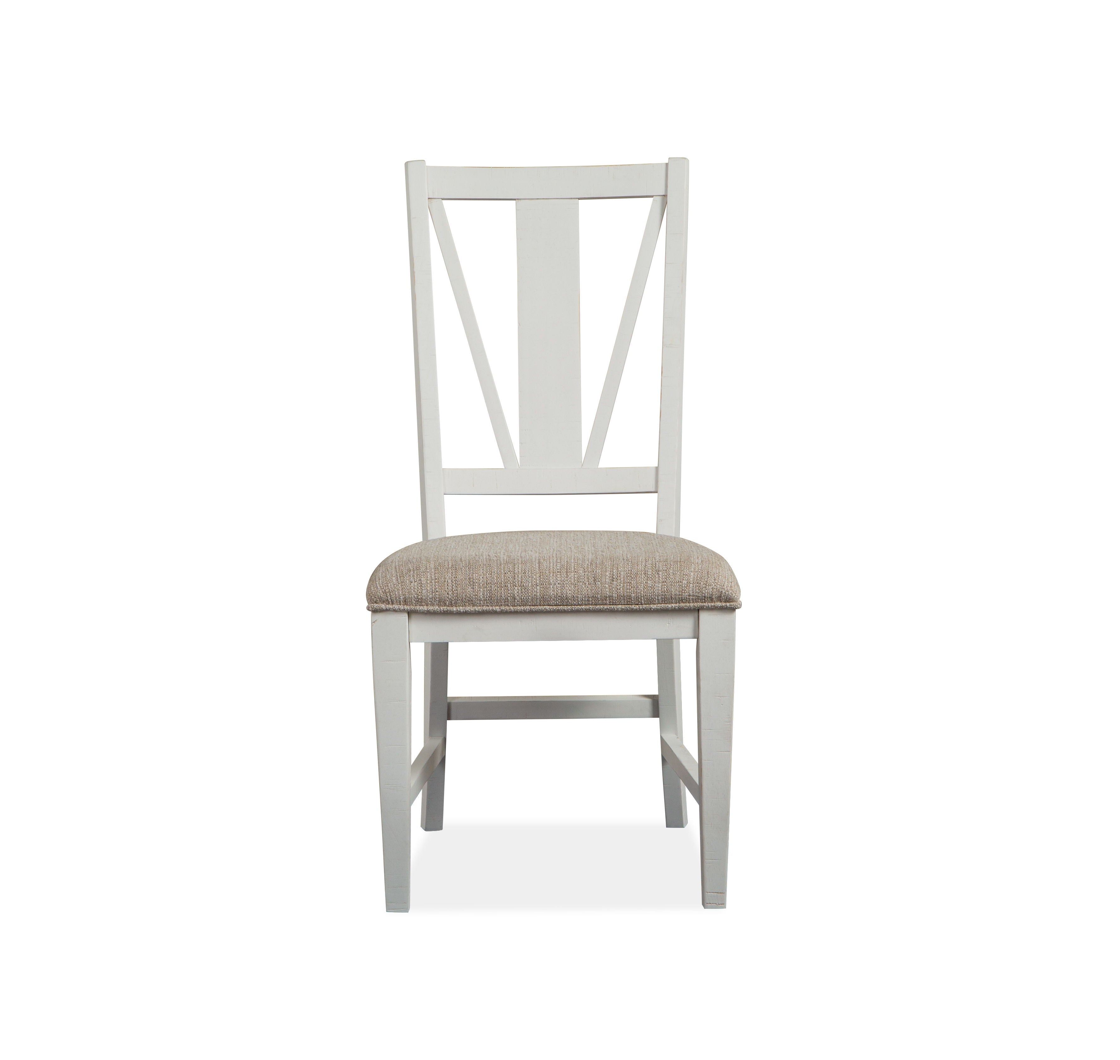 Heron Cove - Dining Side Chair With Upholstered Seat (Set of 2) - Chalk White - Image 2