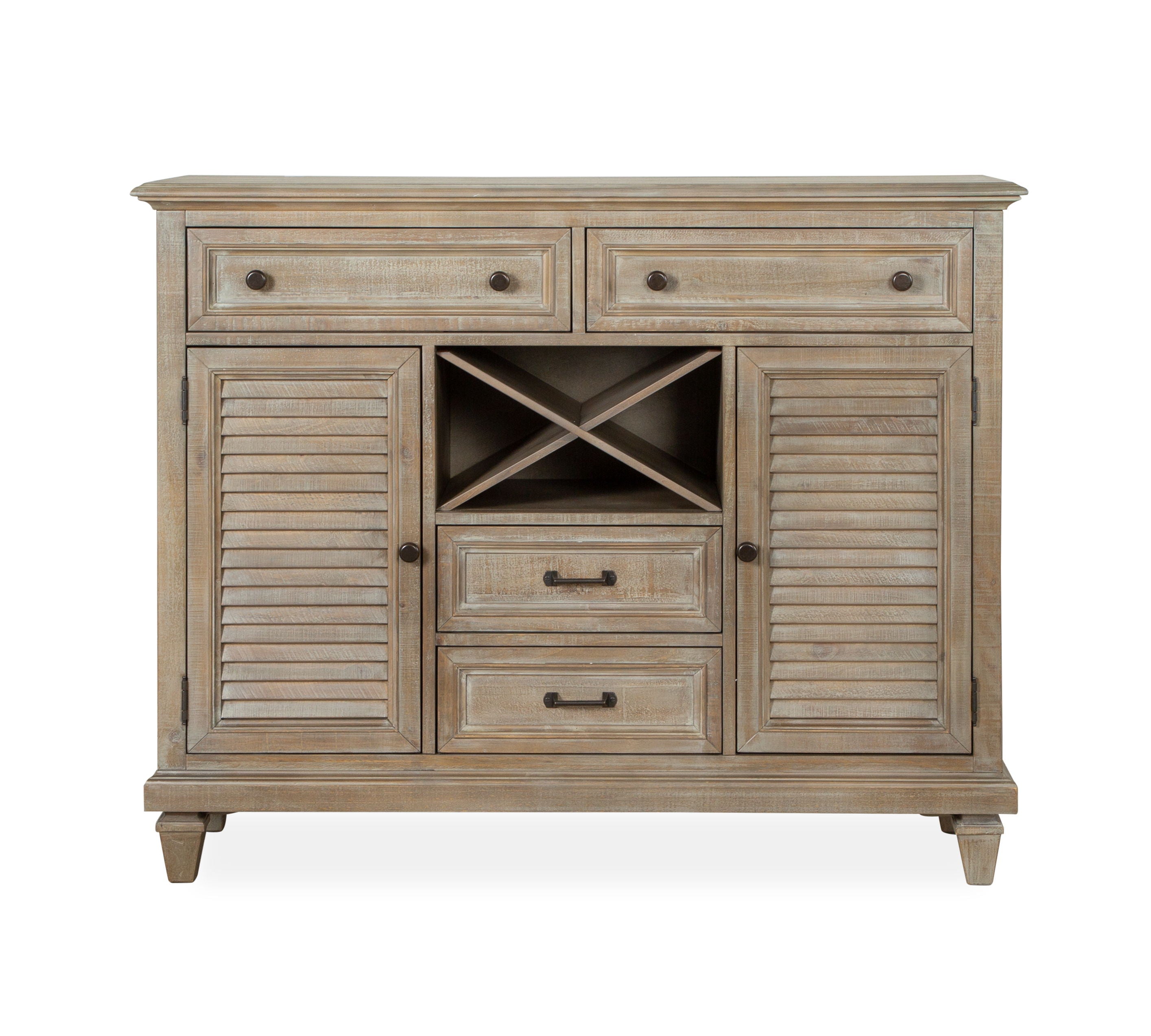 Lancaster – Server – Dovetail Gray