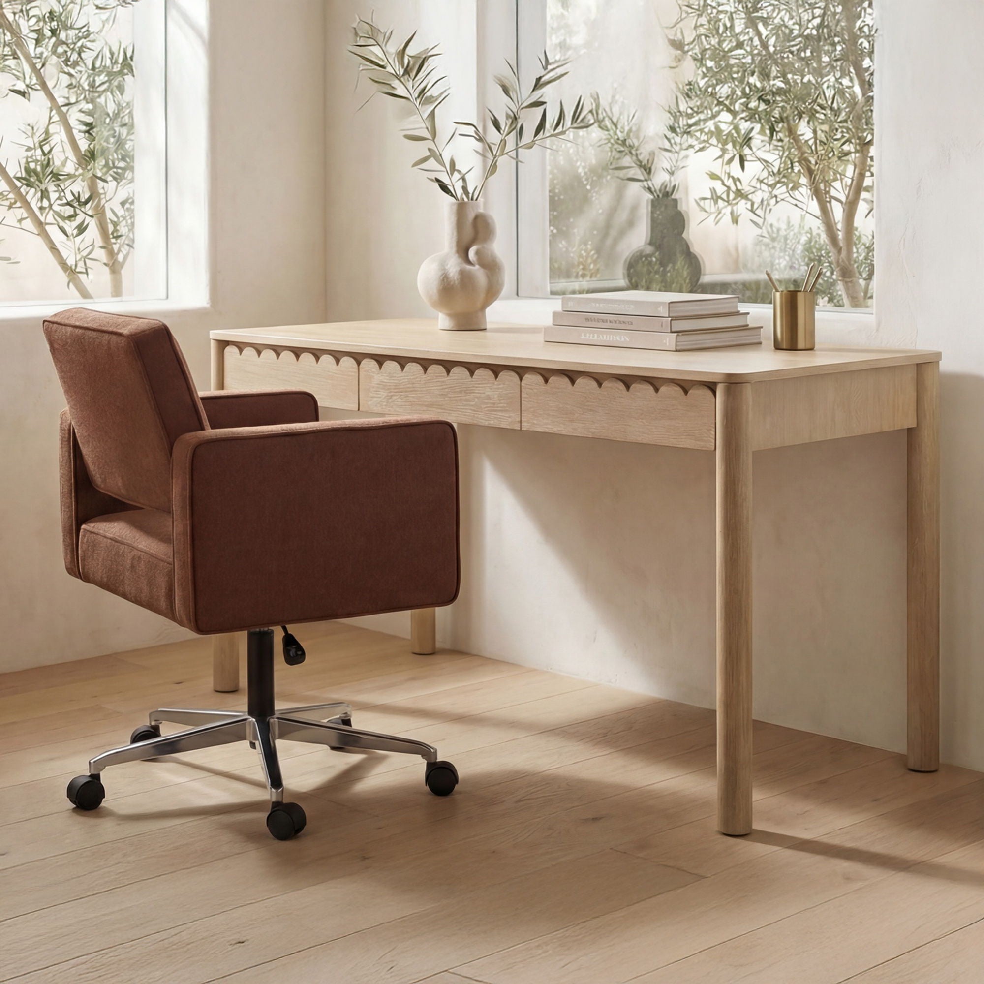 Wiley - Desk - Natural - Image 1
