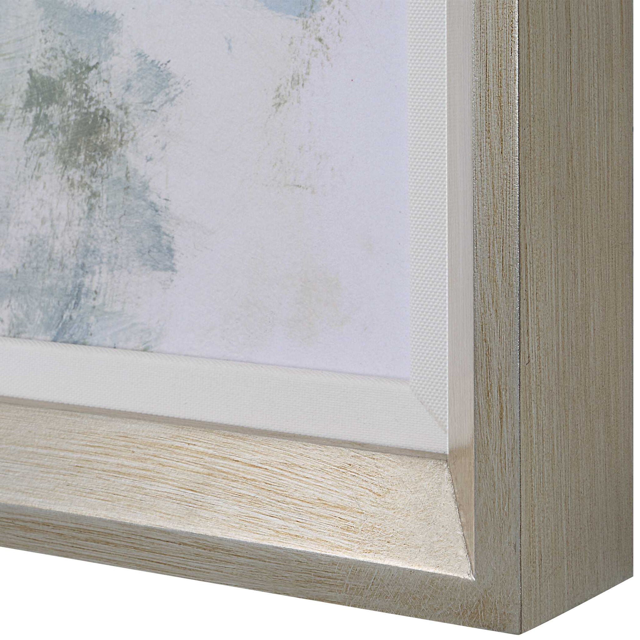 Far Away View - View Framed Prints - Light Blue - Image 3