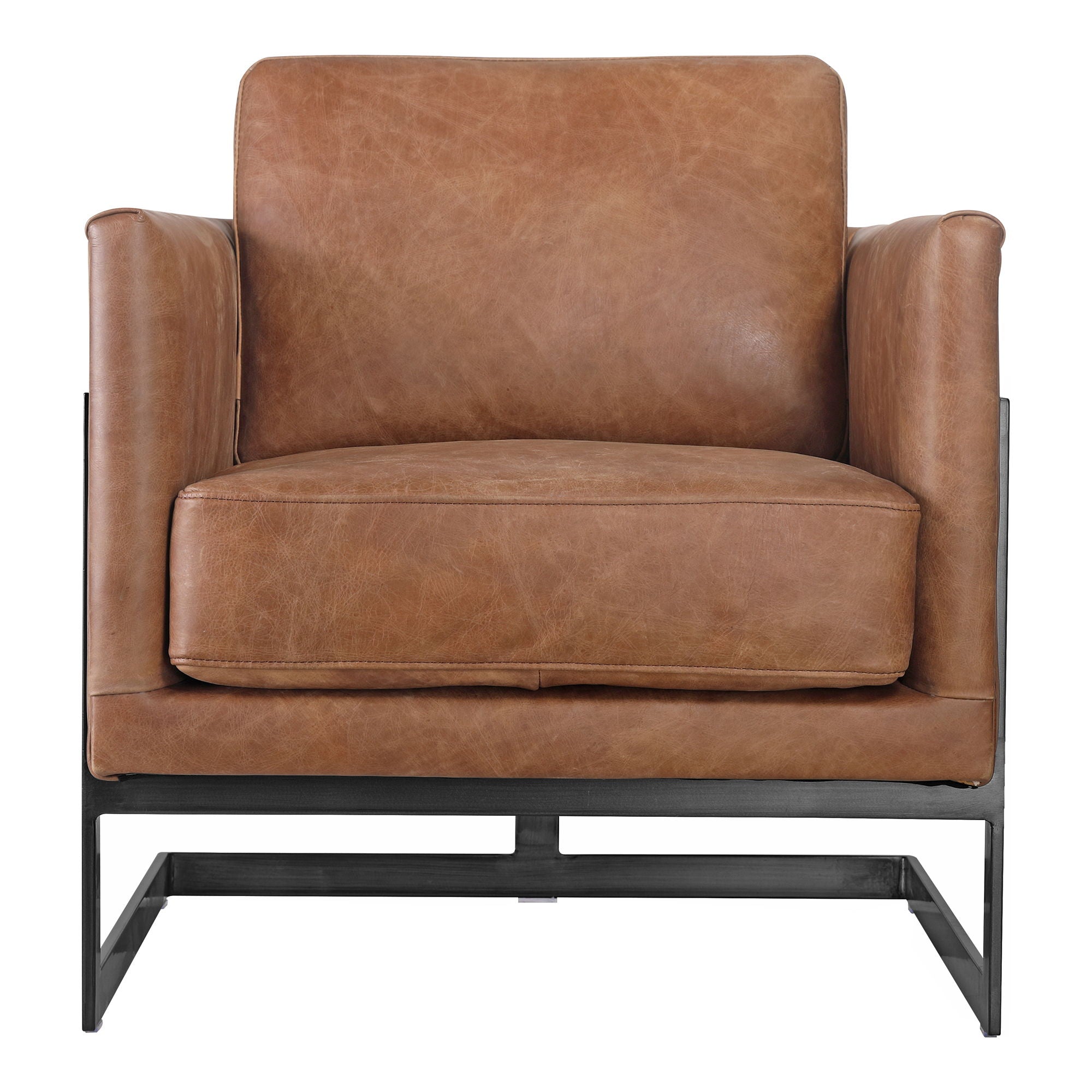 Luxley – Club Chair – Light Brown
