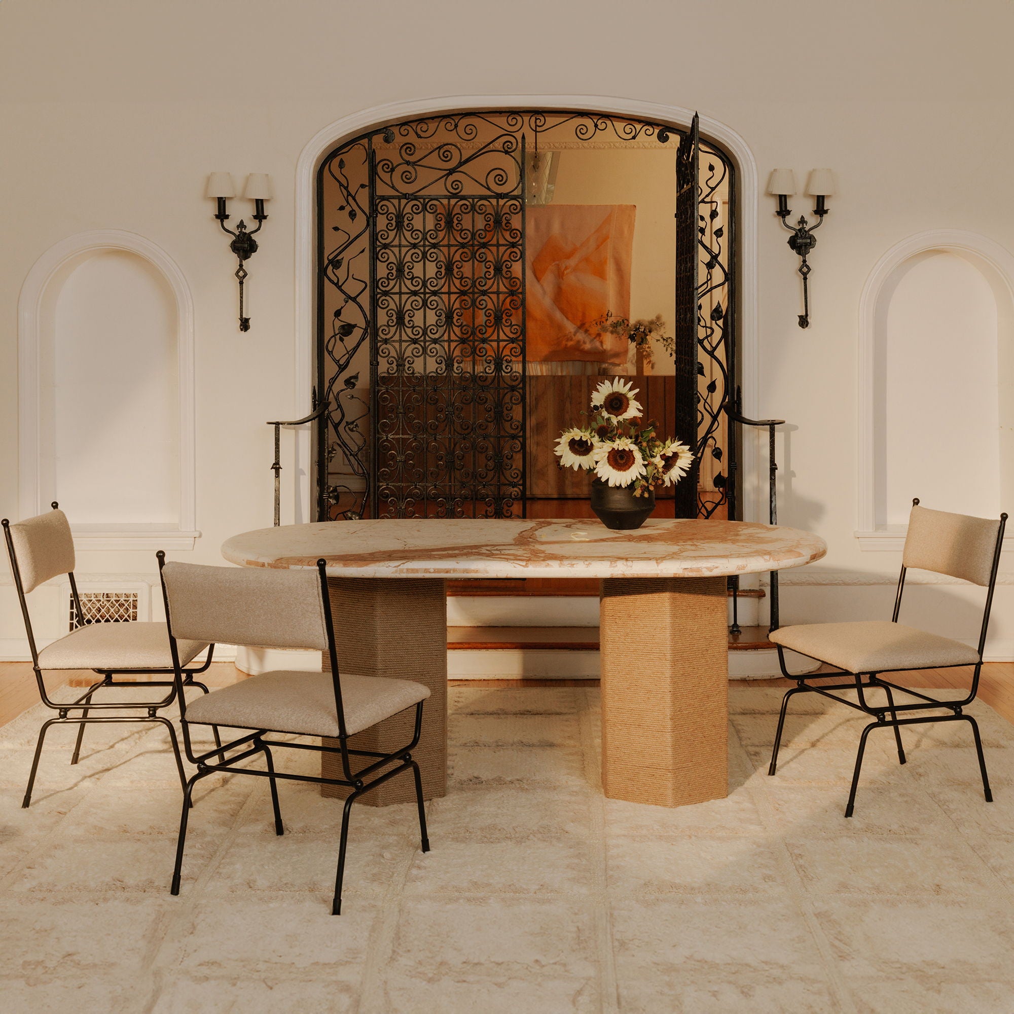 Posta - Dining Chair - Beige - Image 3