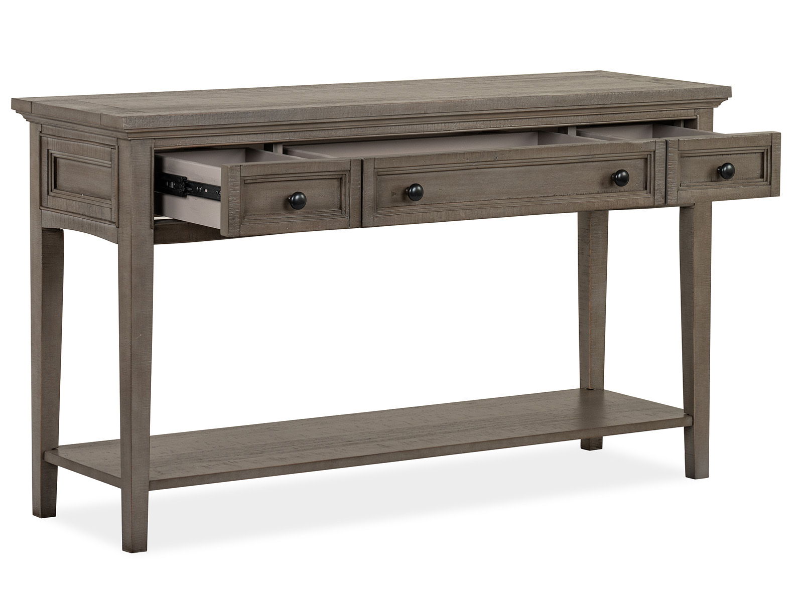 Paxton Place - Rectangular Sofa Table - Dovetail Gray - Image 3