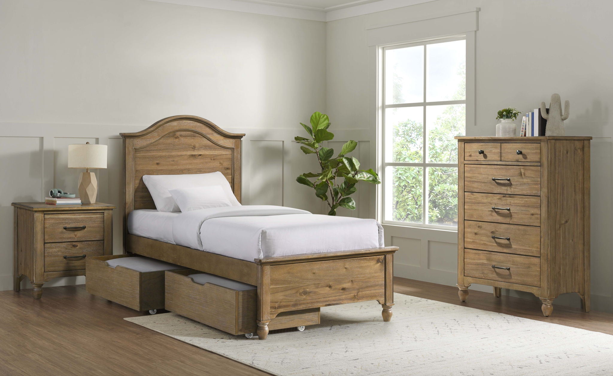 Highland - Nightstand - Sand Dune - Image 3