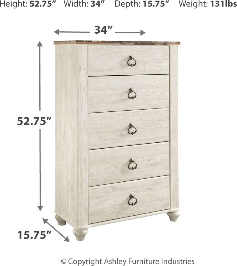 Willowton - Sleigh Bedroom Set - Image 3