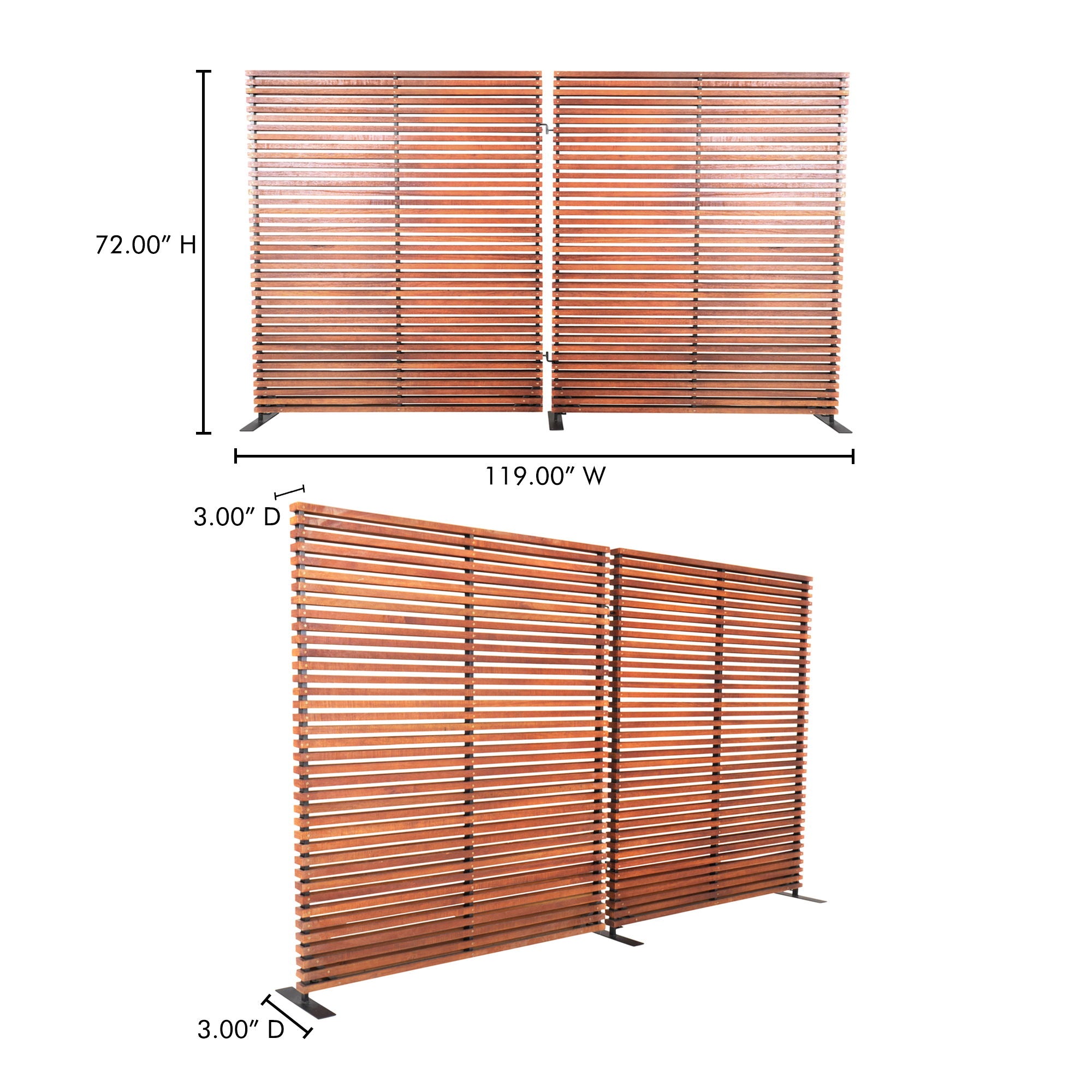 Damani - Screen - Brown - Image 3