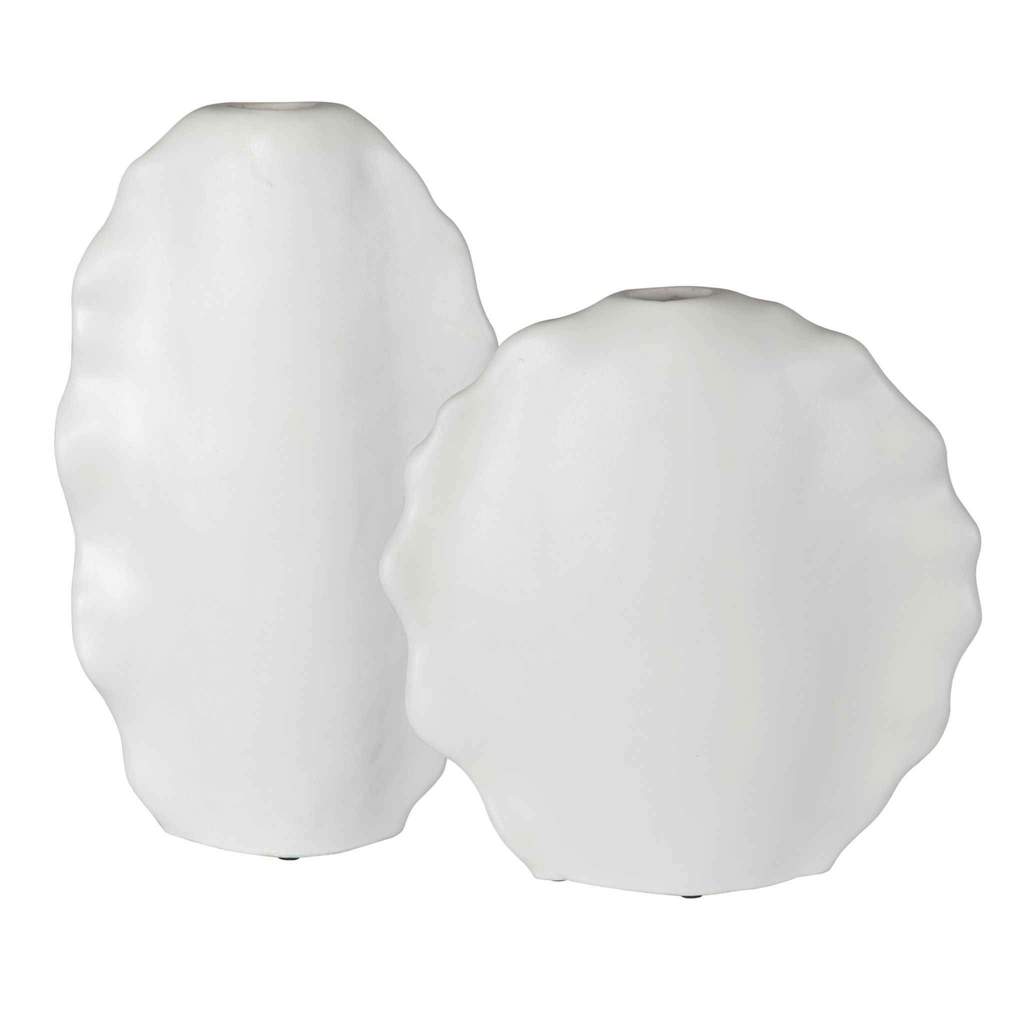 Ruffled Feathers – Modern Vases (Set of 2)