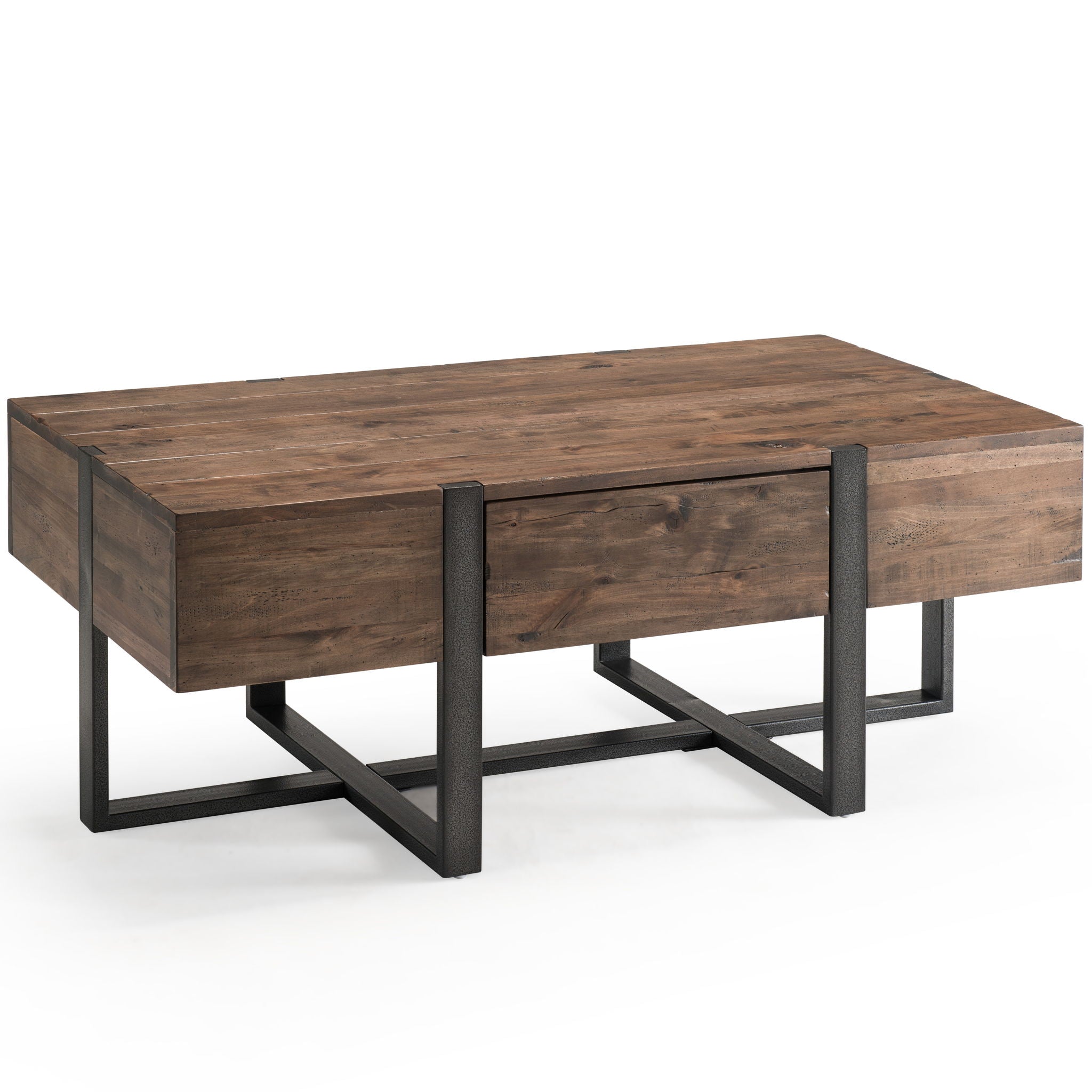 Prescott - Modern Reclaimed Wood Table - Image 2