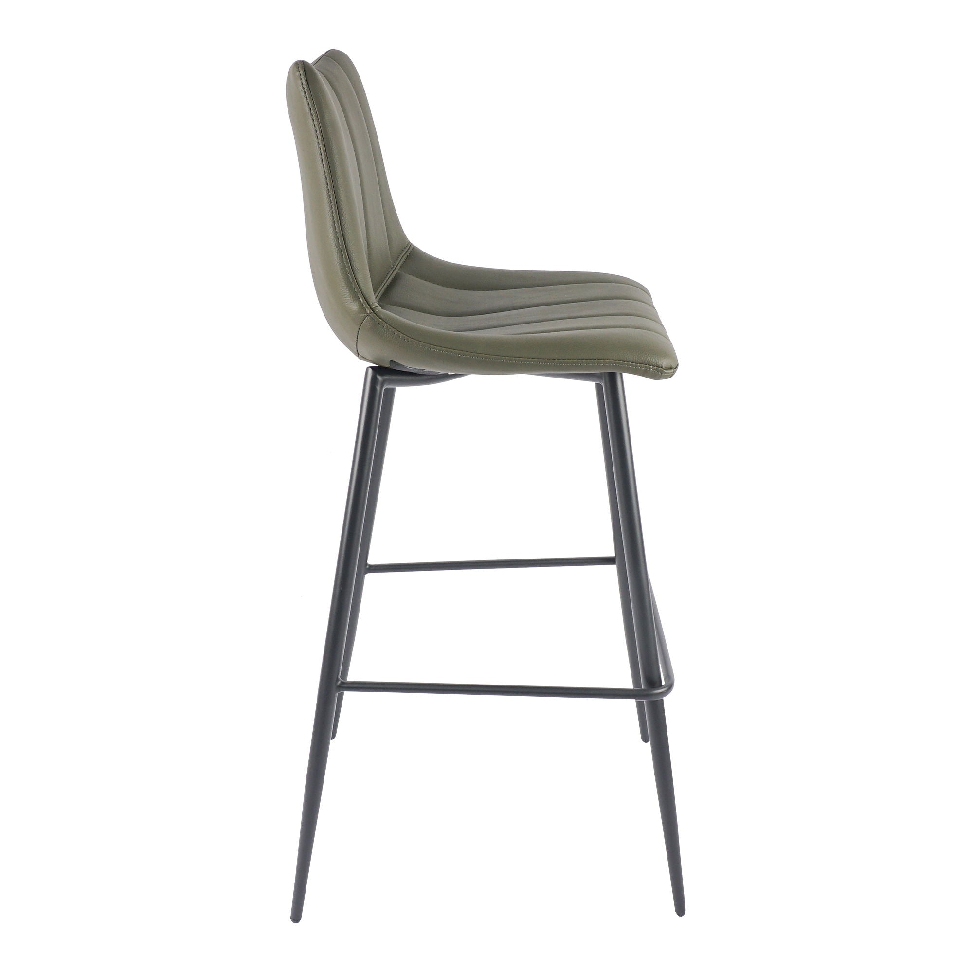 Alibi - Barstool (Set of 2) - Dark Green - Image 3