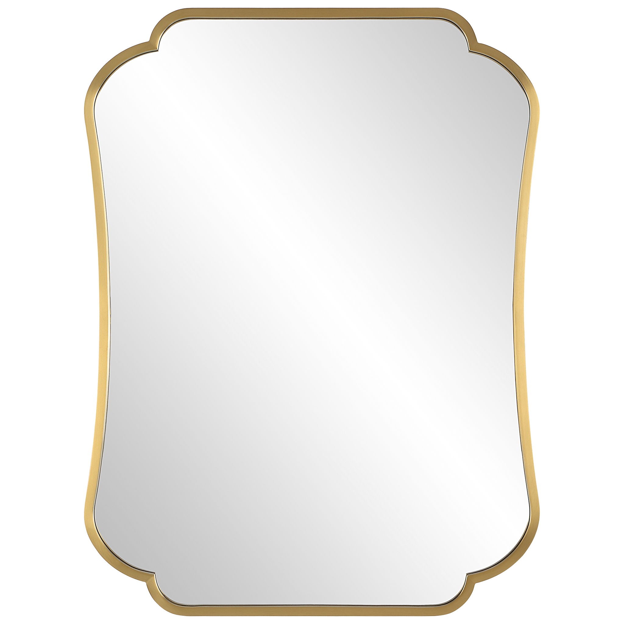 Athena – Mirror – Brushed Brass