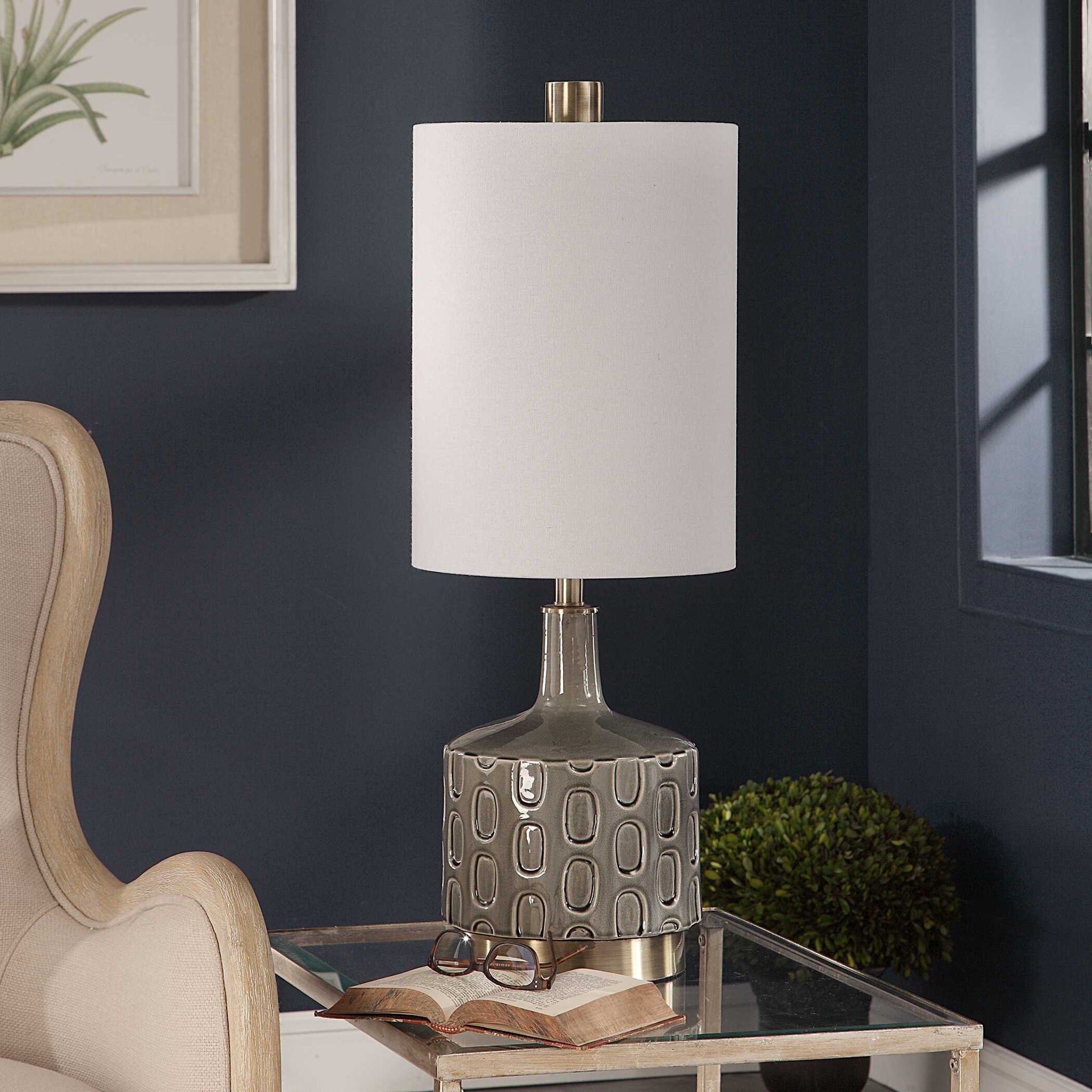 Darrin - Table Lamp - Gray - Image 3