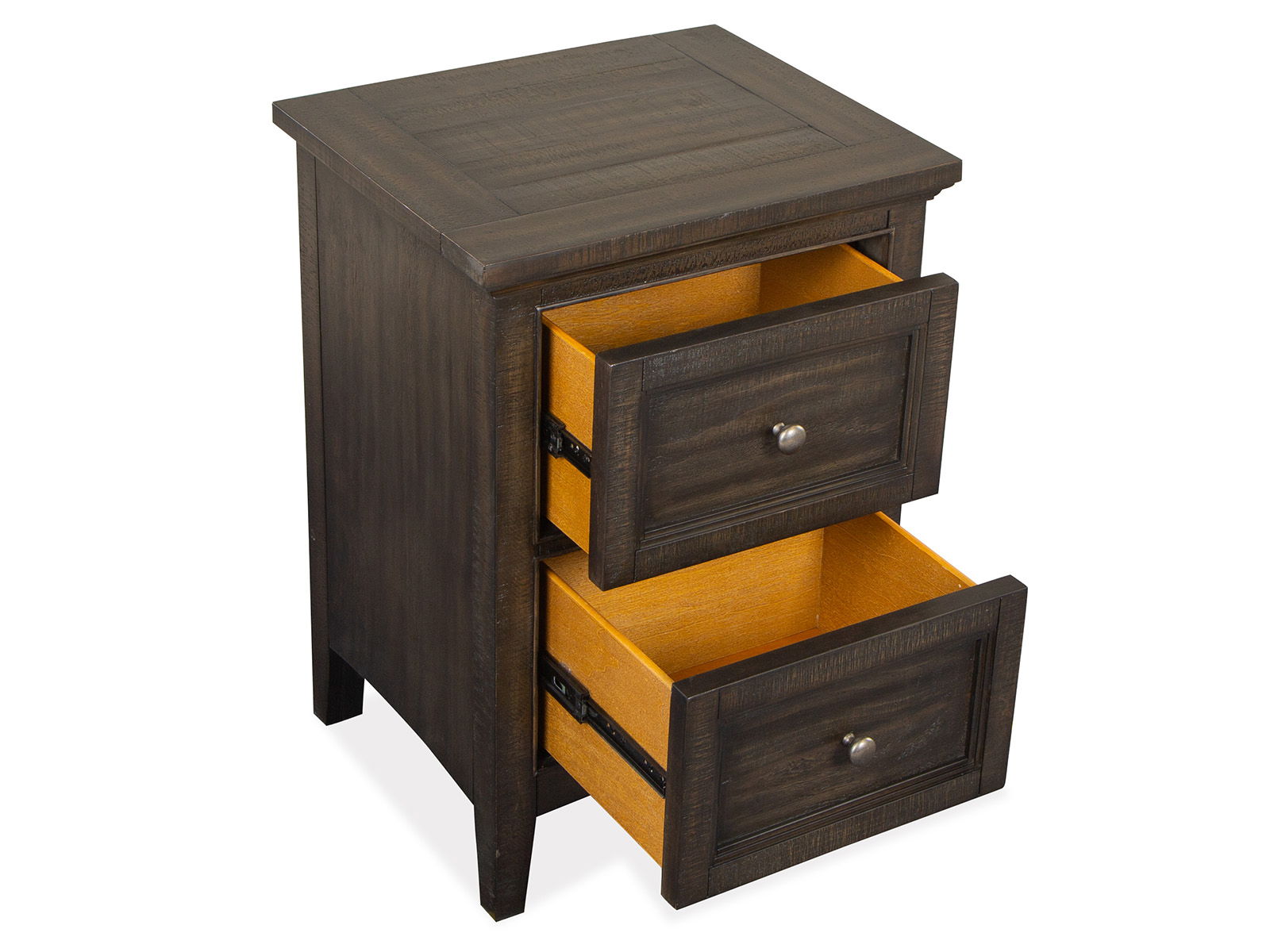 Westley Falls - Small Drawer Nightstand - Graphite - Image 2
