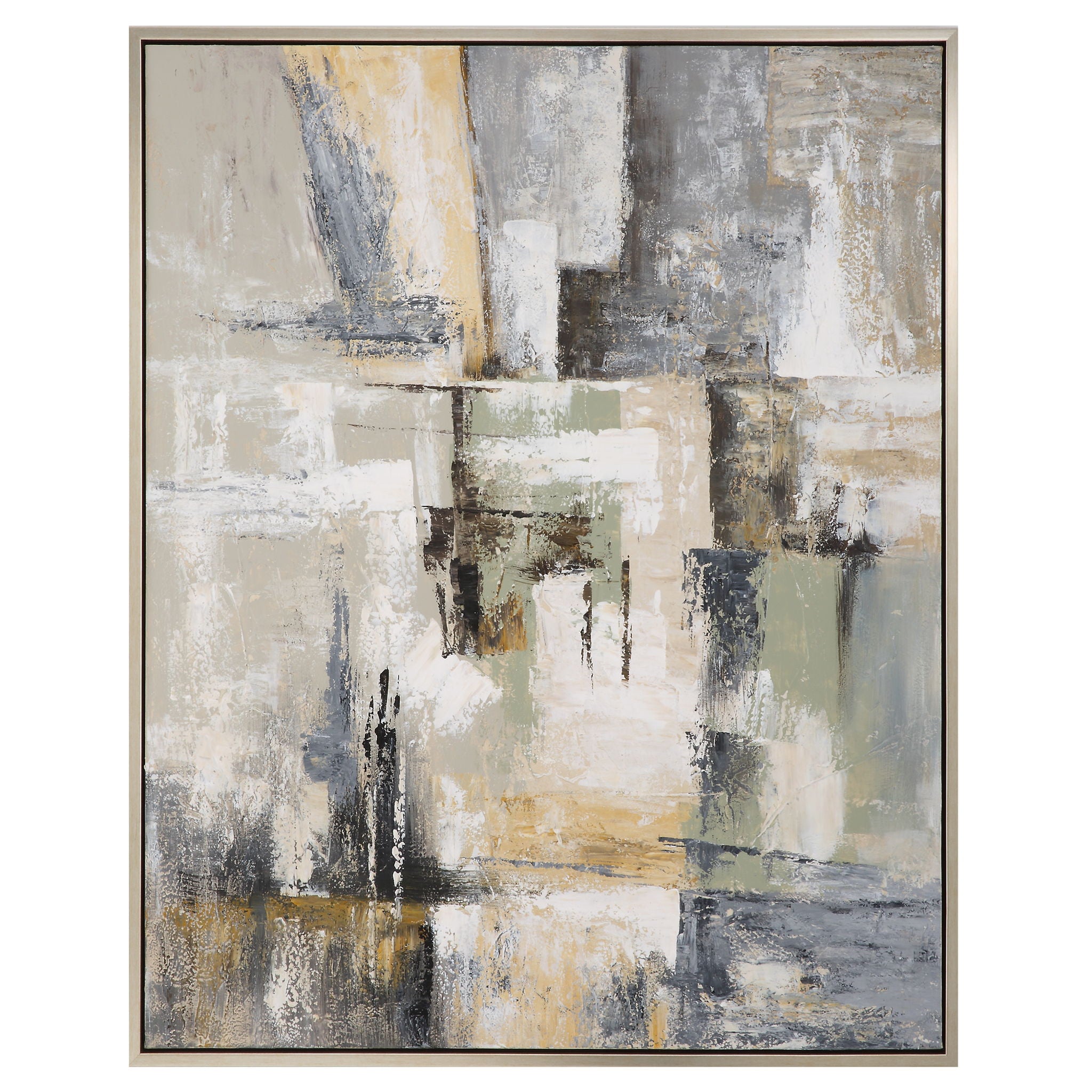 Intuition - Hand Painted Abstract Art - Image 1