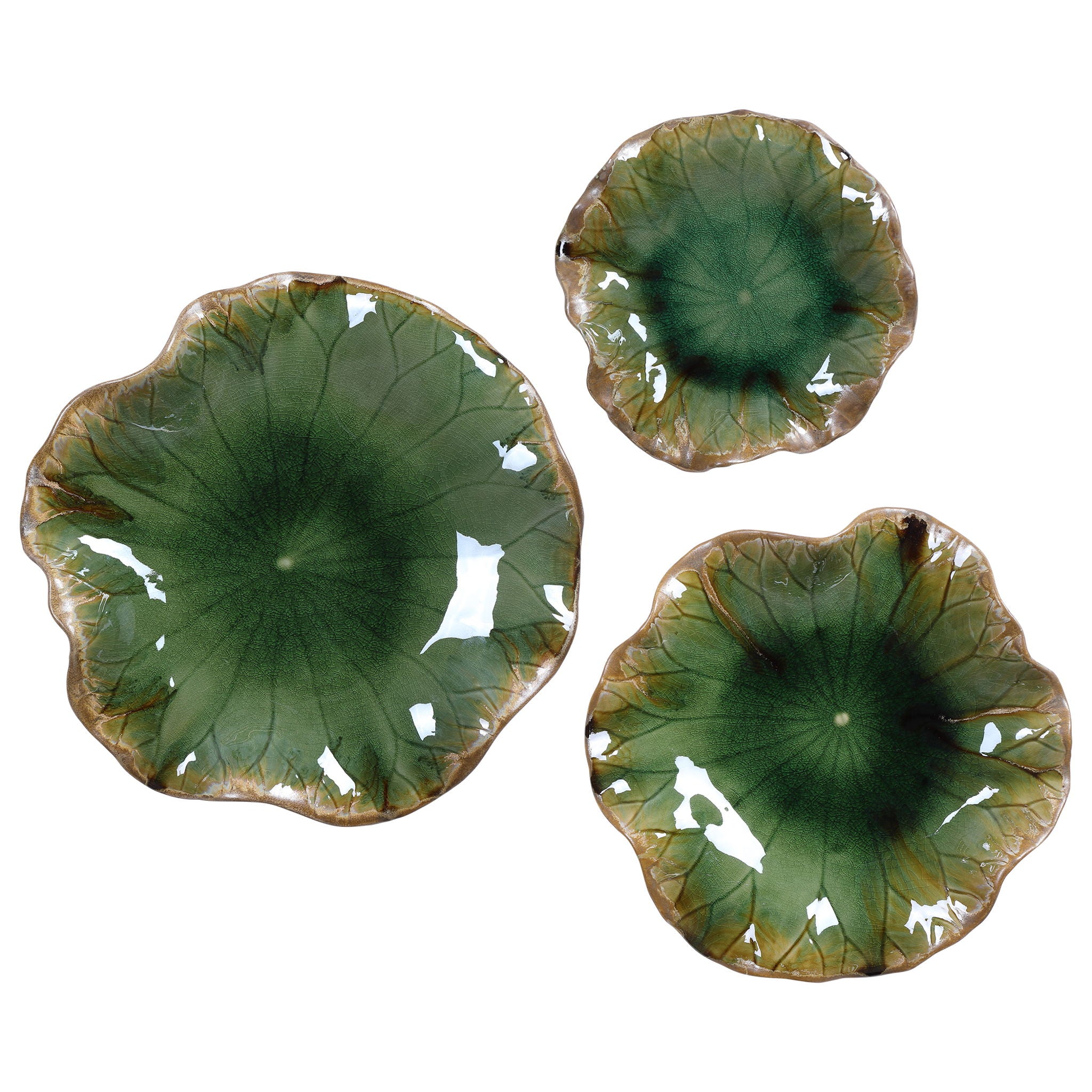 Abella - Ceramic Wall Decor (Set of 3) - Image 3