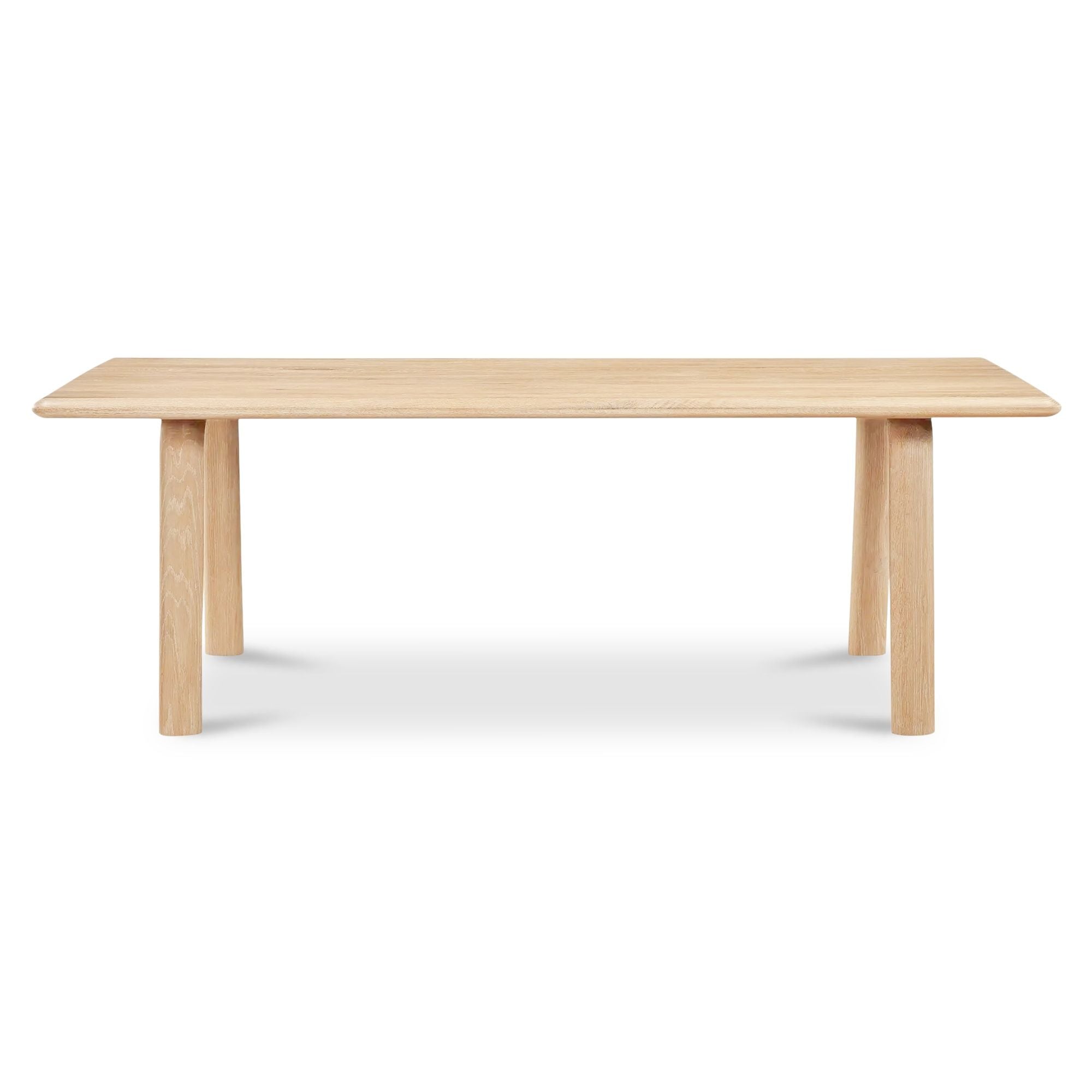 Malibu – Dining Table – White Oak