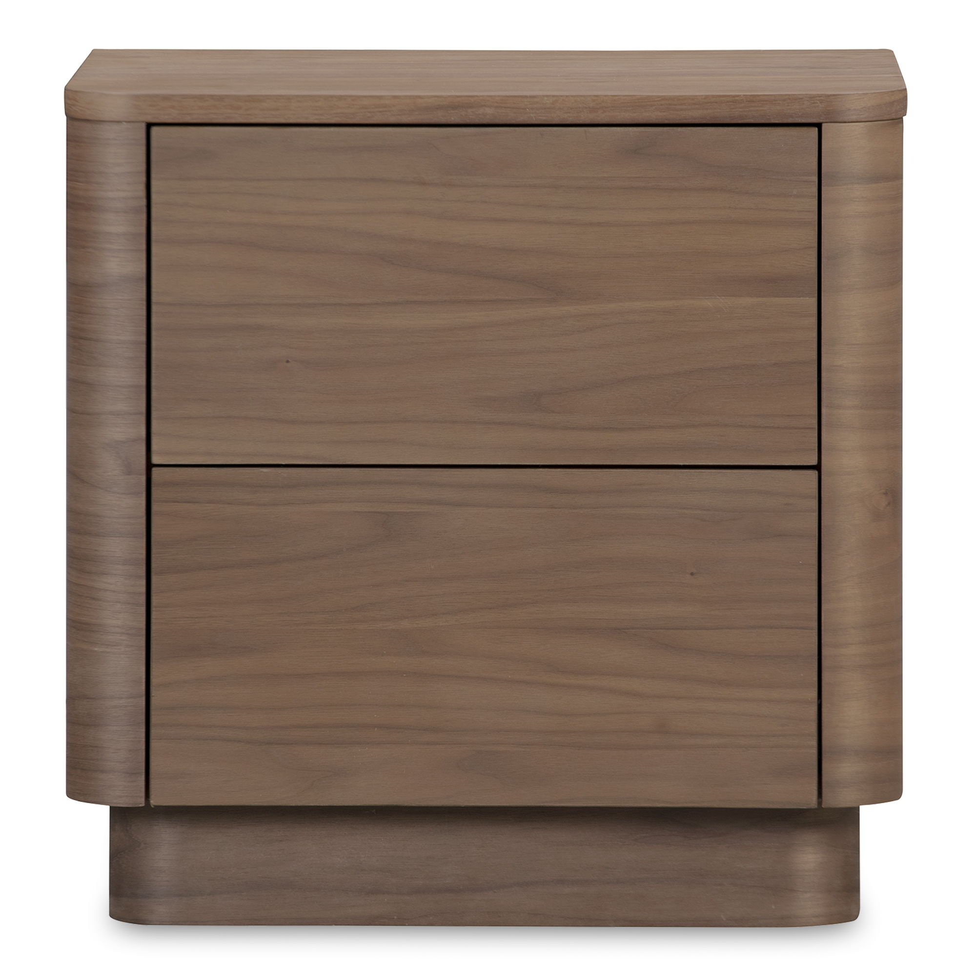 Round Off – Tall Nightstand – Dark Brown