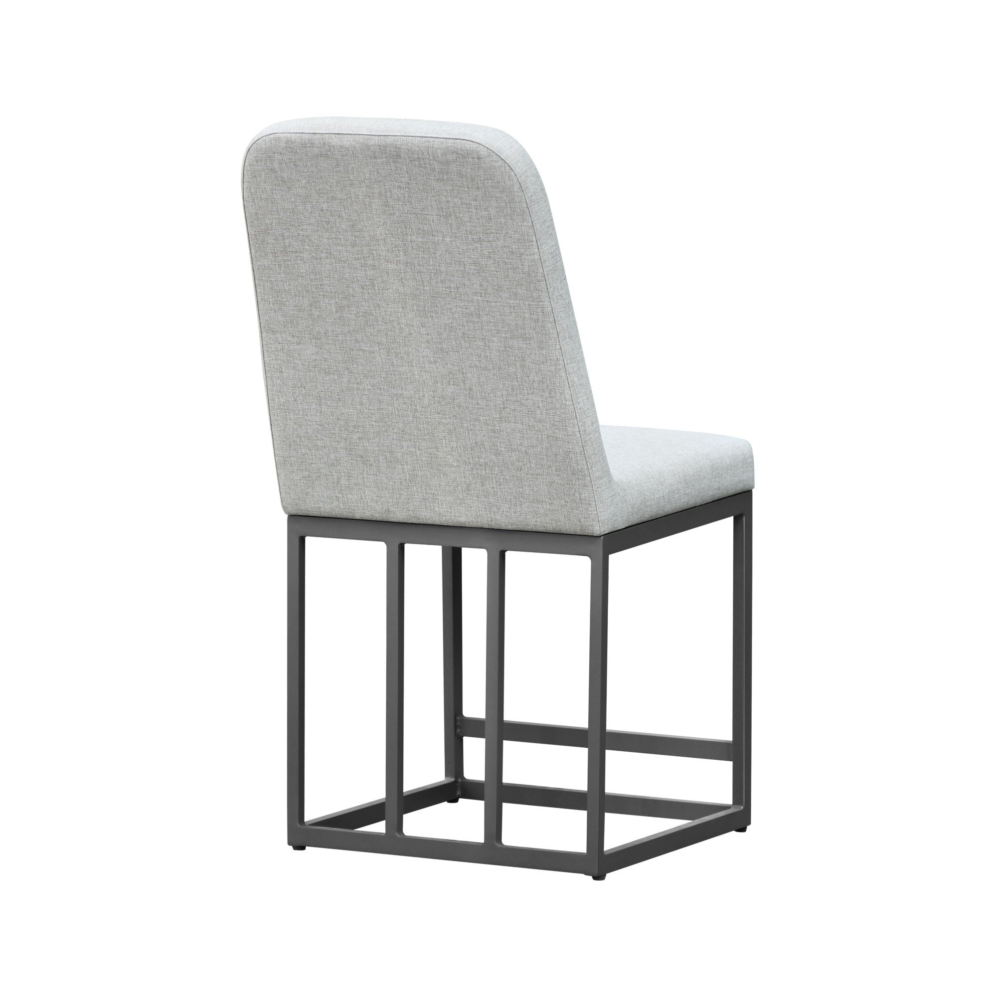 Navarro - Outdoor Dining Upholstered Barstool - Mocha - Image 2