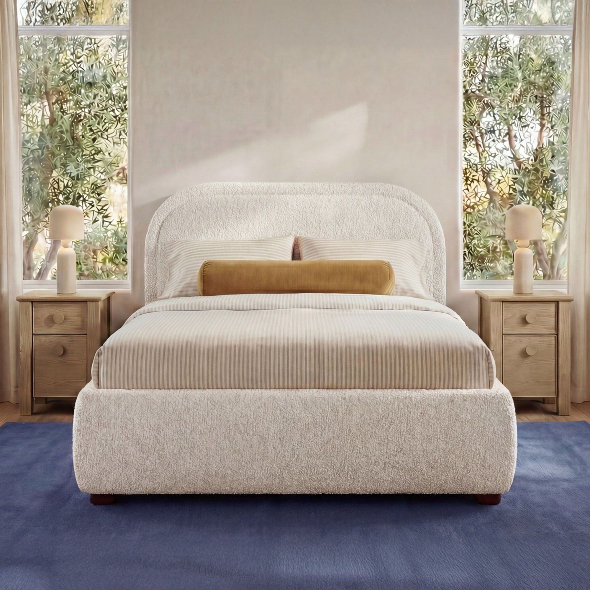 Colin - Twin Bed - Oatmeal - Image 1