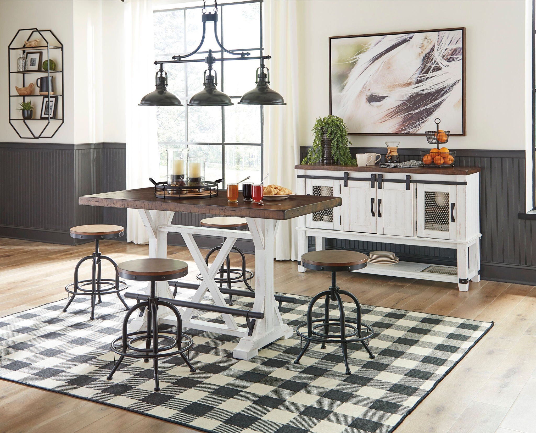 Valebeck – Counter Height Table Set