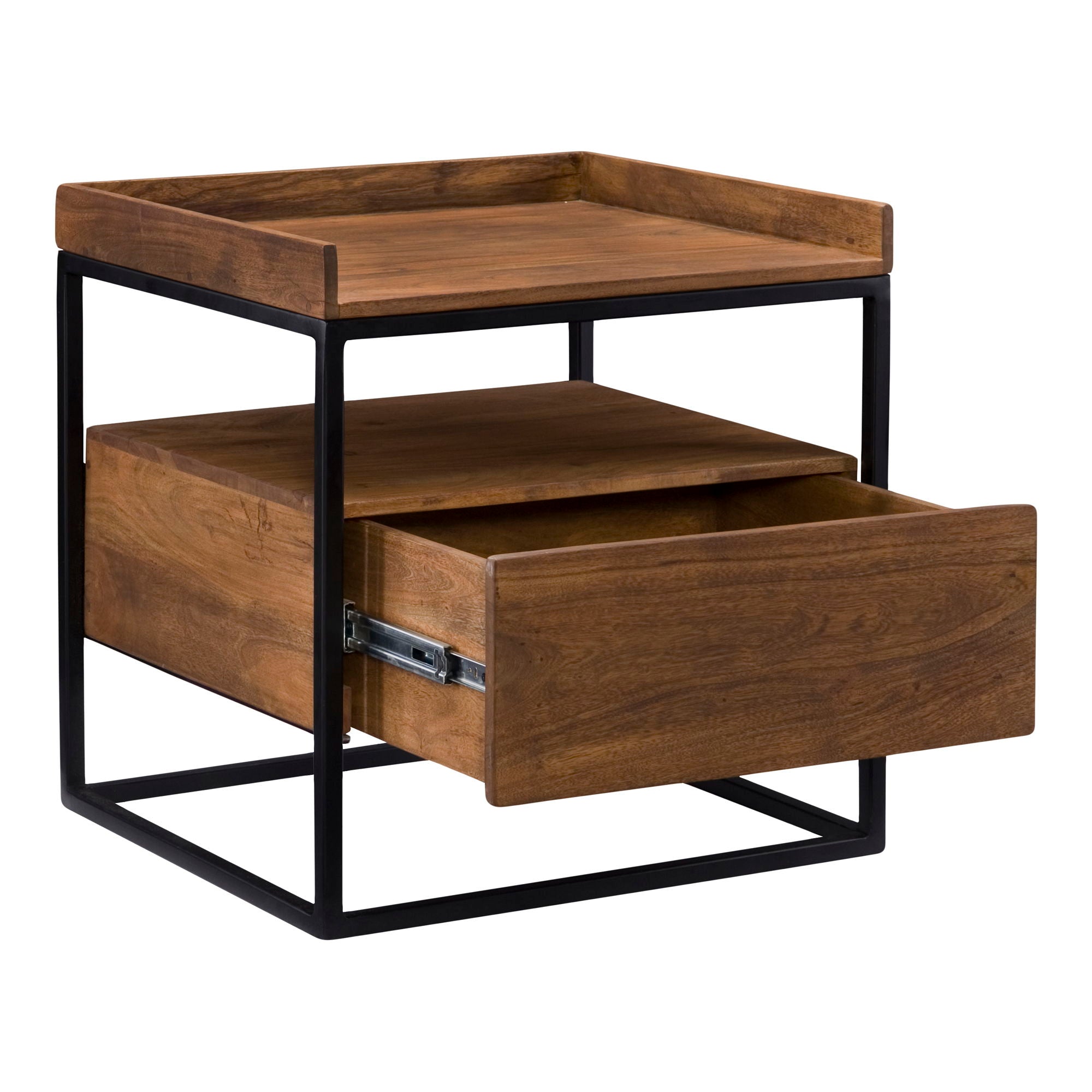 Vancouver - Side Table - Brown - Image 3