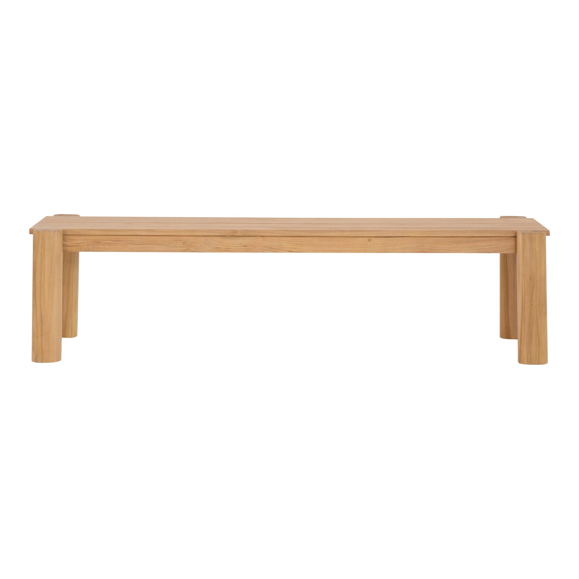 Tempo - Outdoor Dining Bench - Light Brown - Image 1