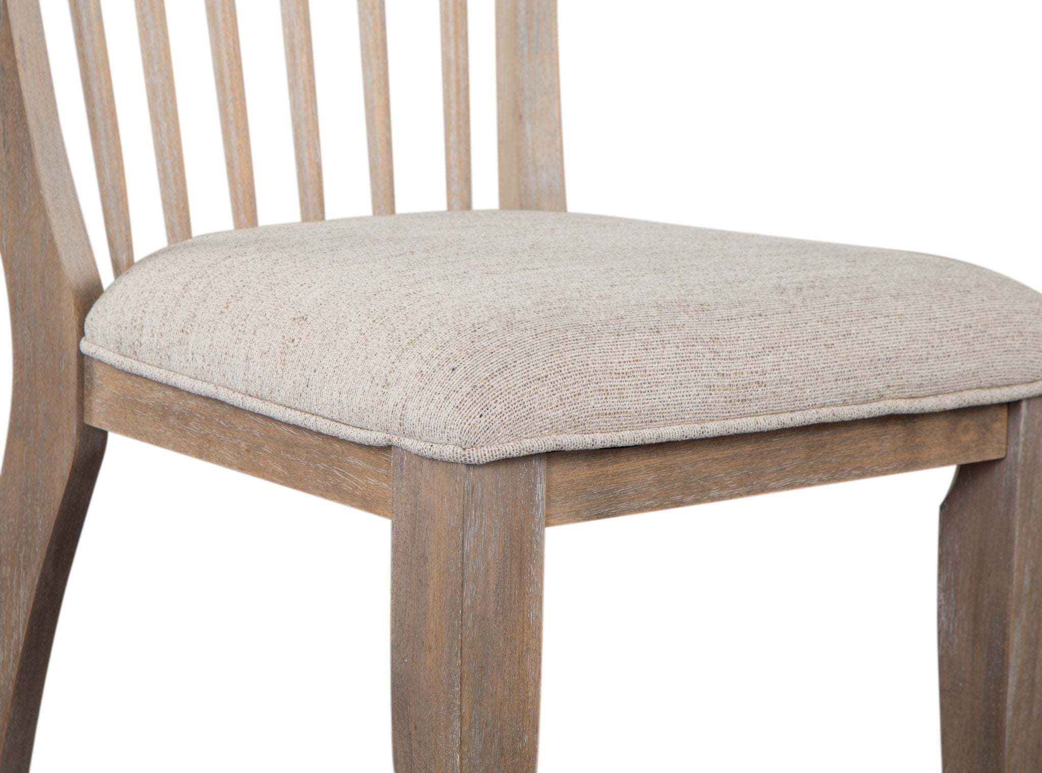 Ainsley - Dining Side Chair With Upholstered Seat (Set of 2) - Cerused Khaki - Image 3