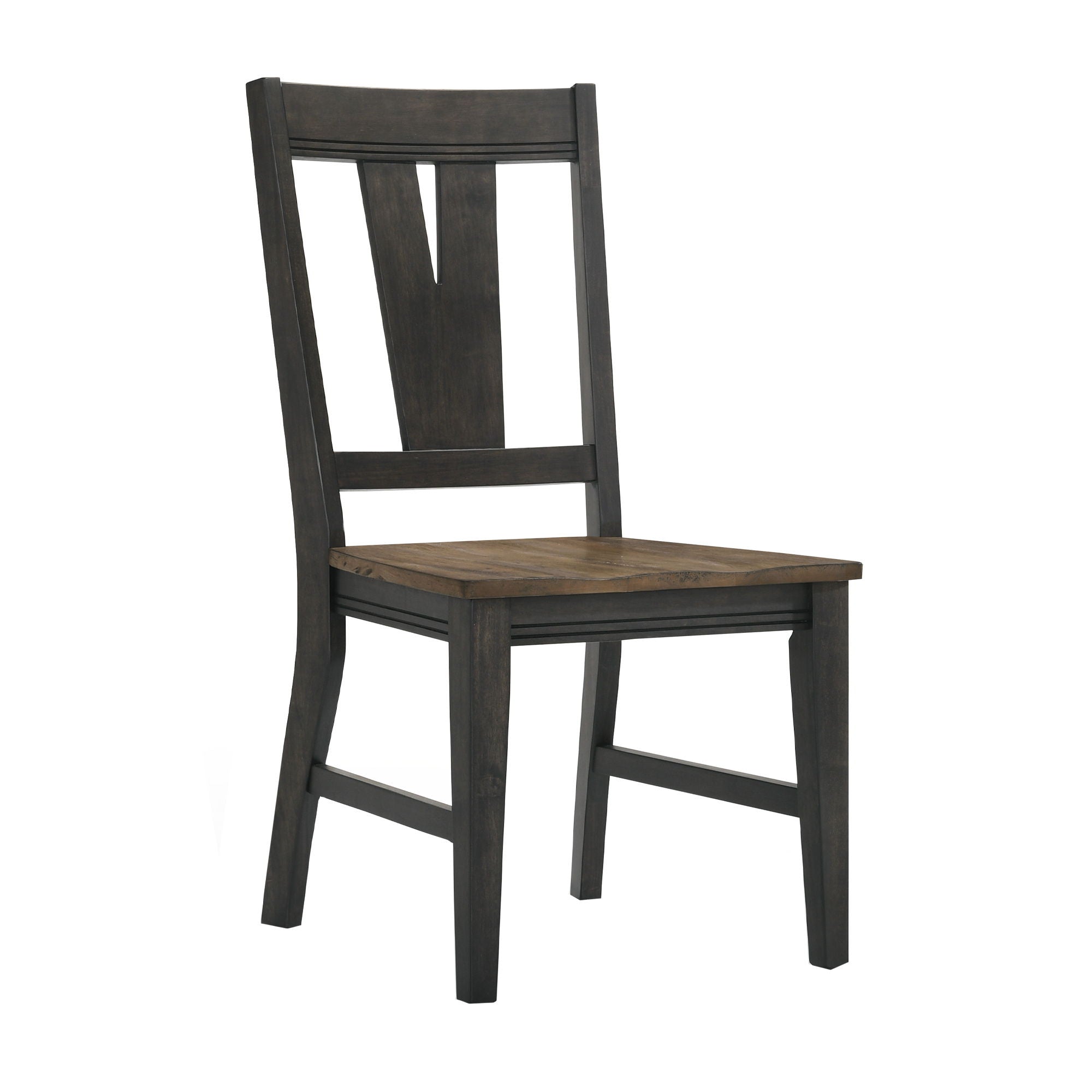 Harper – Splat Chair – Brushed Brown / Pecan