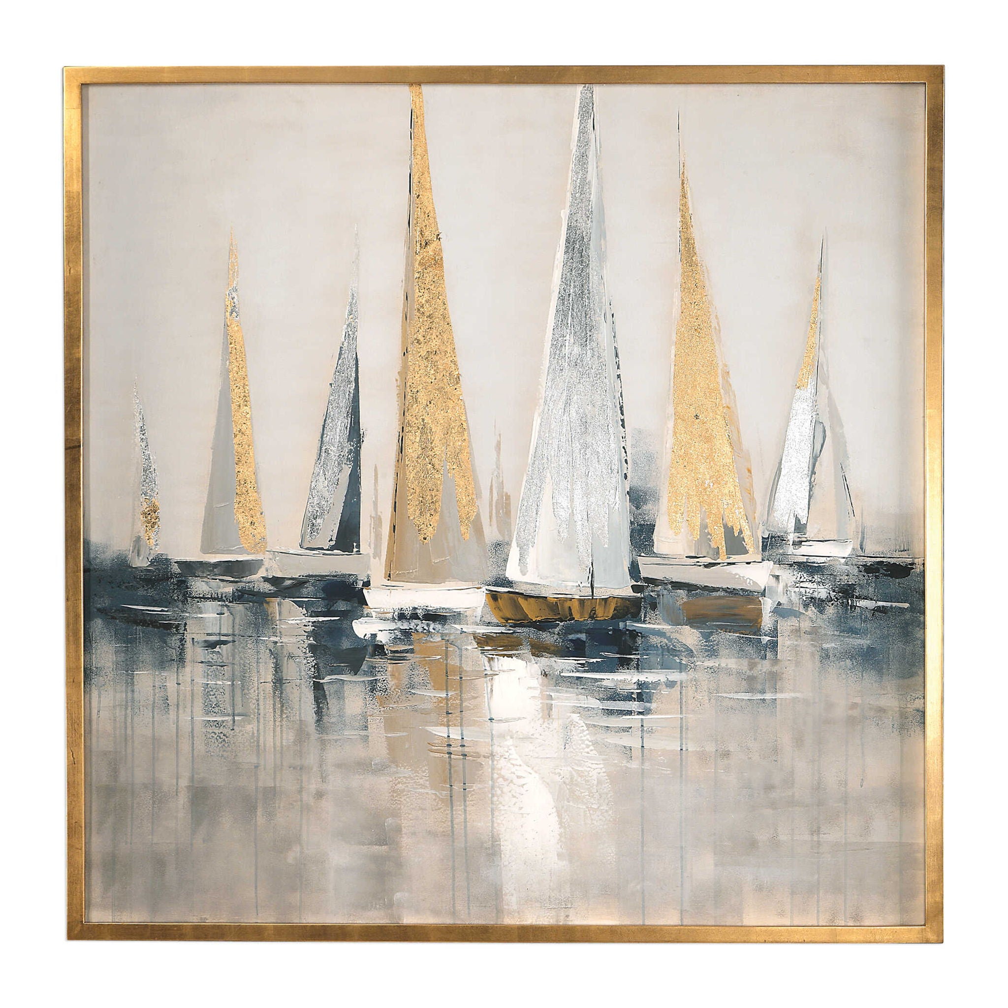 Regatta - Nautical Art - Blue - Image 1