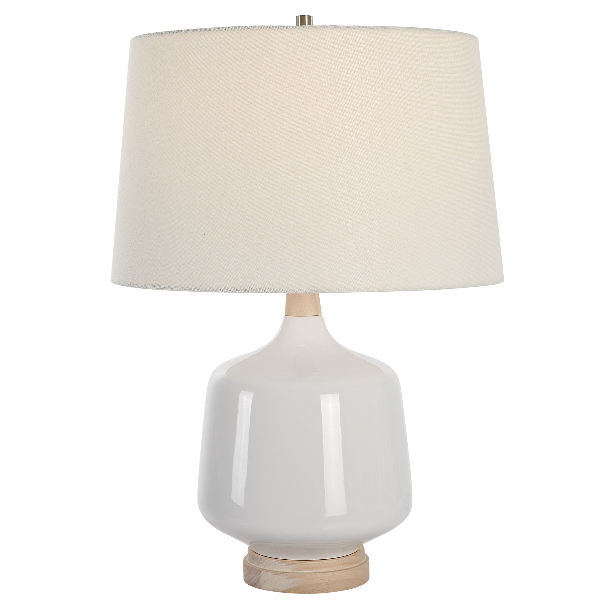 Opal - Table Lamp - Gloss White - Image 1