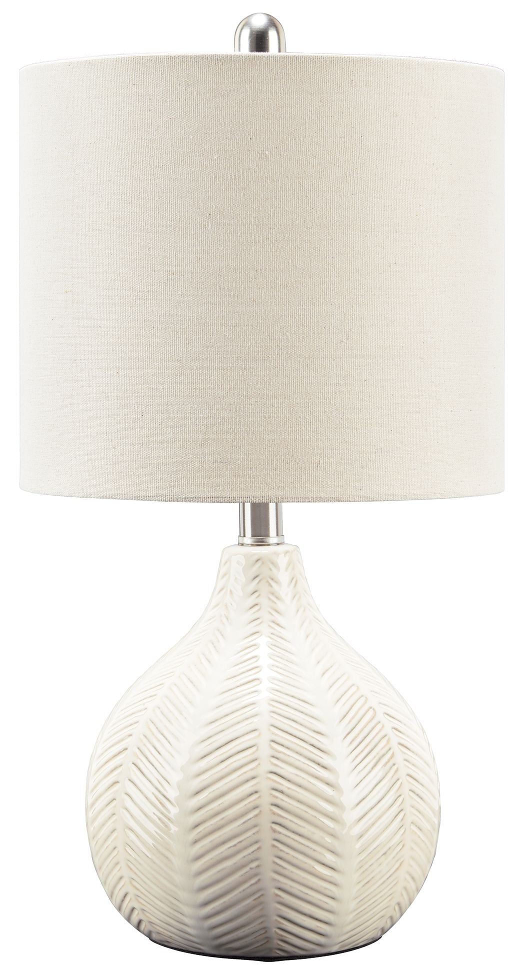 Rainermen - Ceramic Table Lamp  - Off White - Image 1